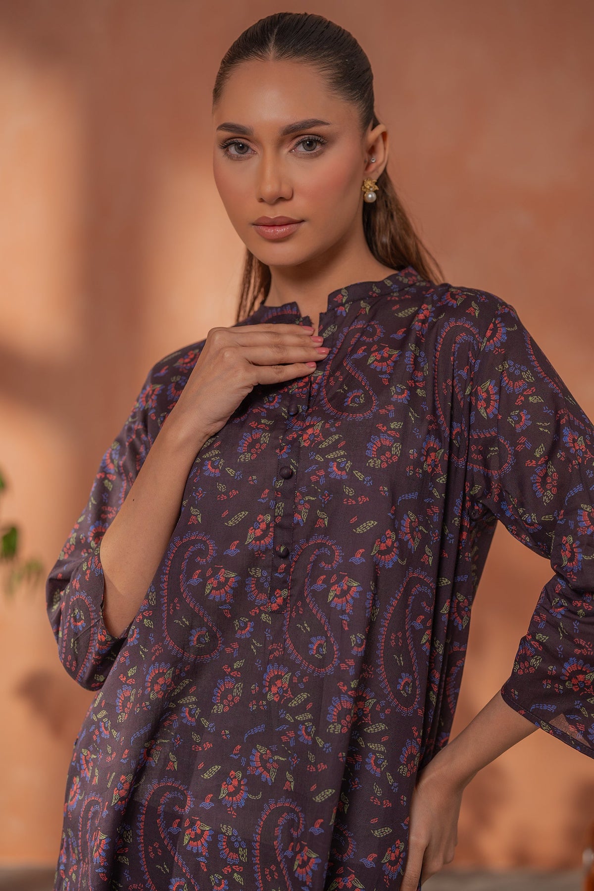 Multi paisley 2 piece