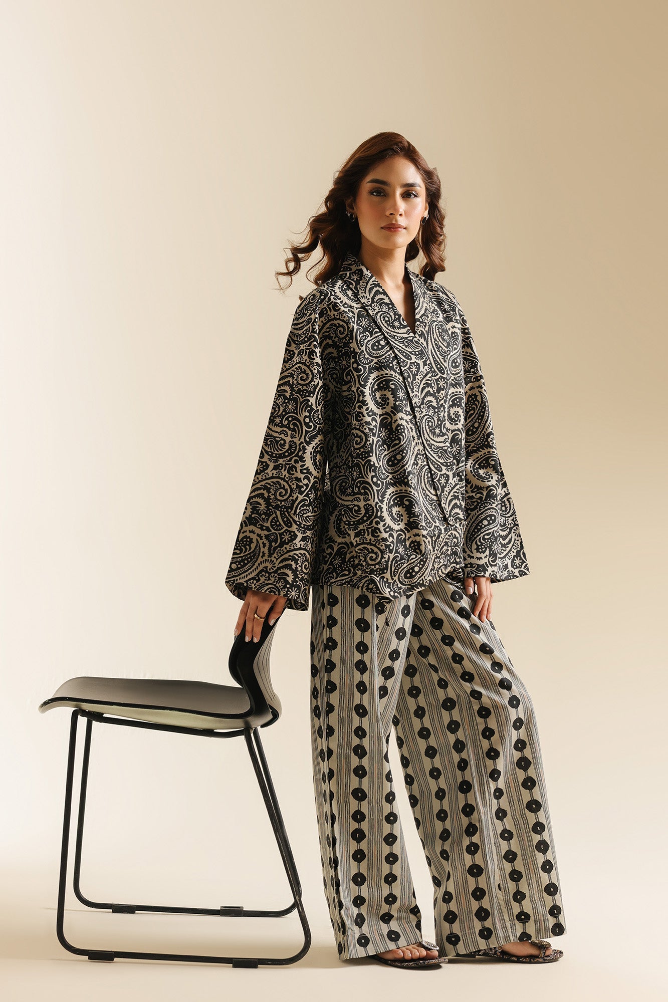 PRINTED SUIT (E0706/119/006)