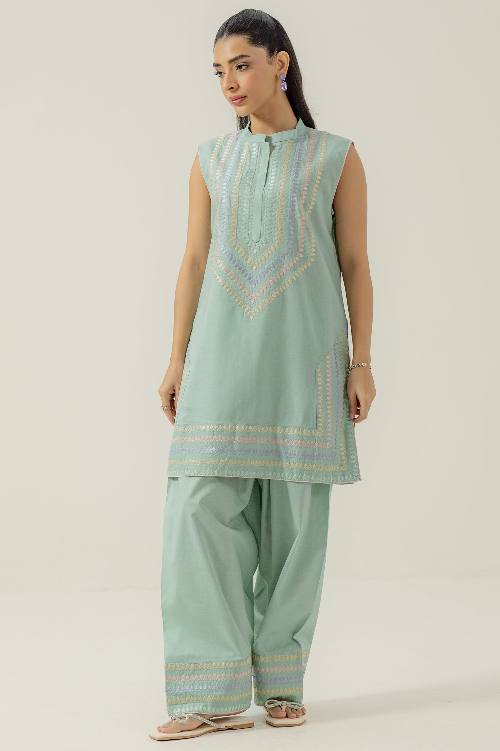 Perimeter Sleveless 2 piece