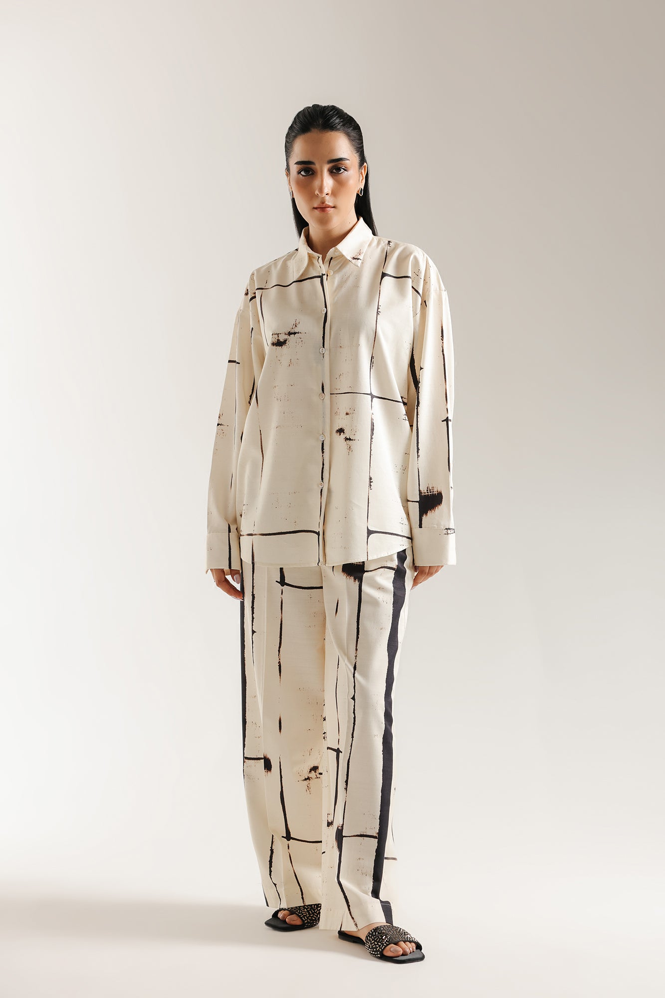 PRINTED SUIT (E0722/106/002)
