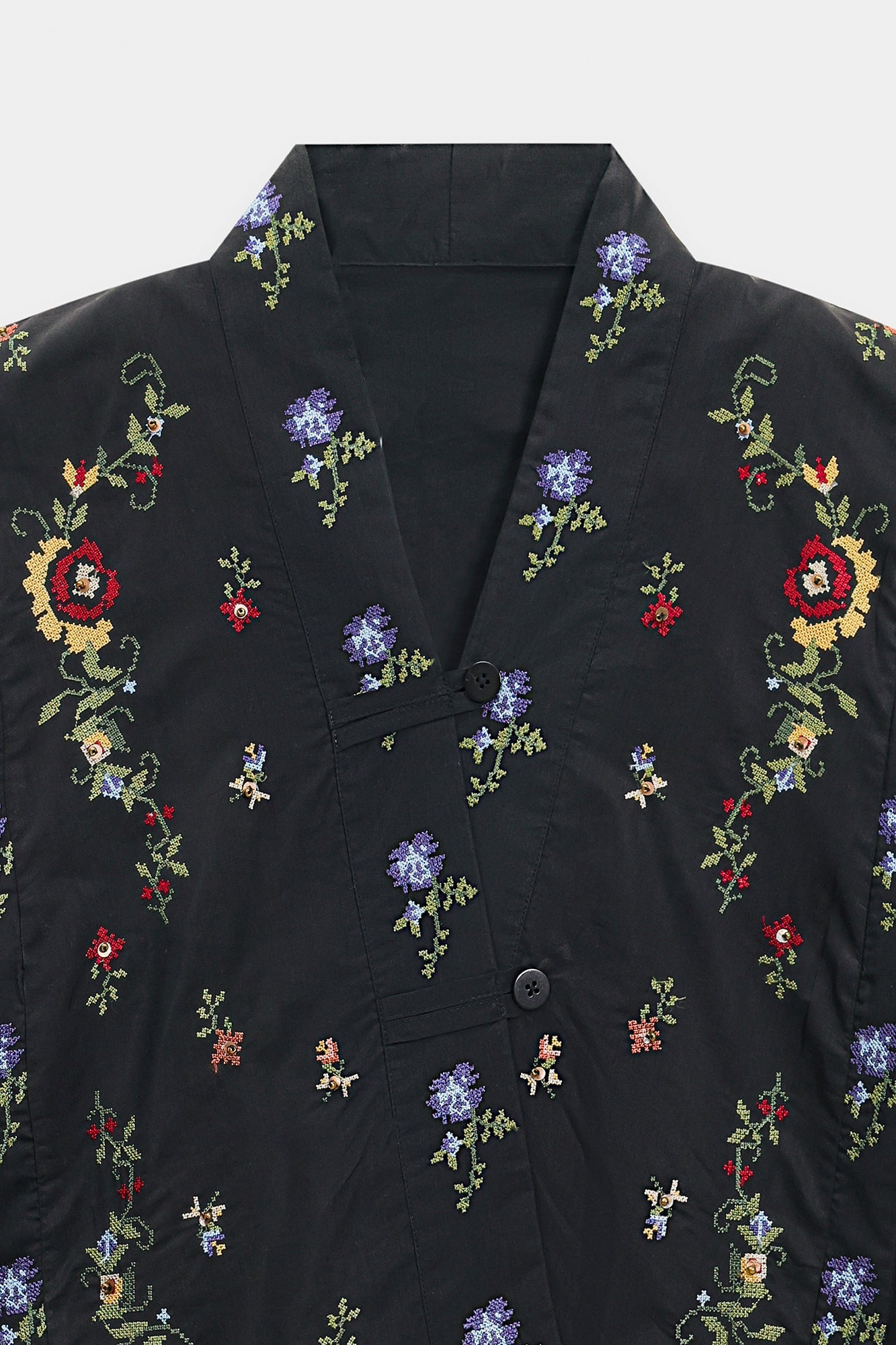 3 Piece Embroidered Dobby Lawn Suit