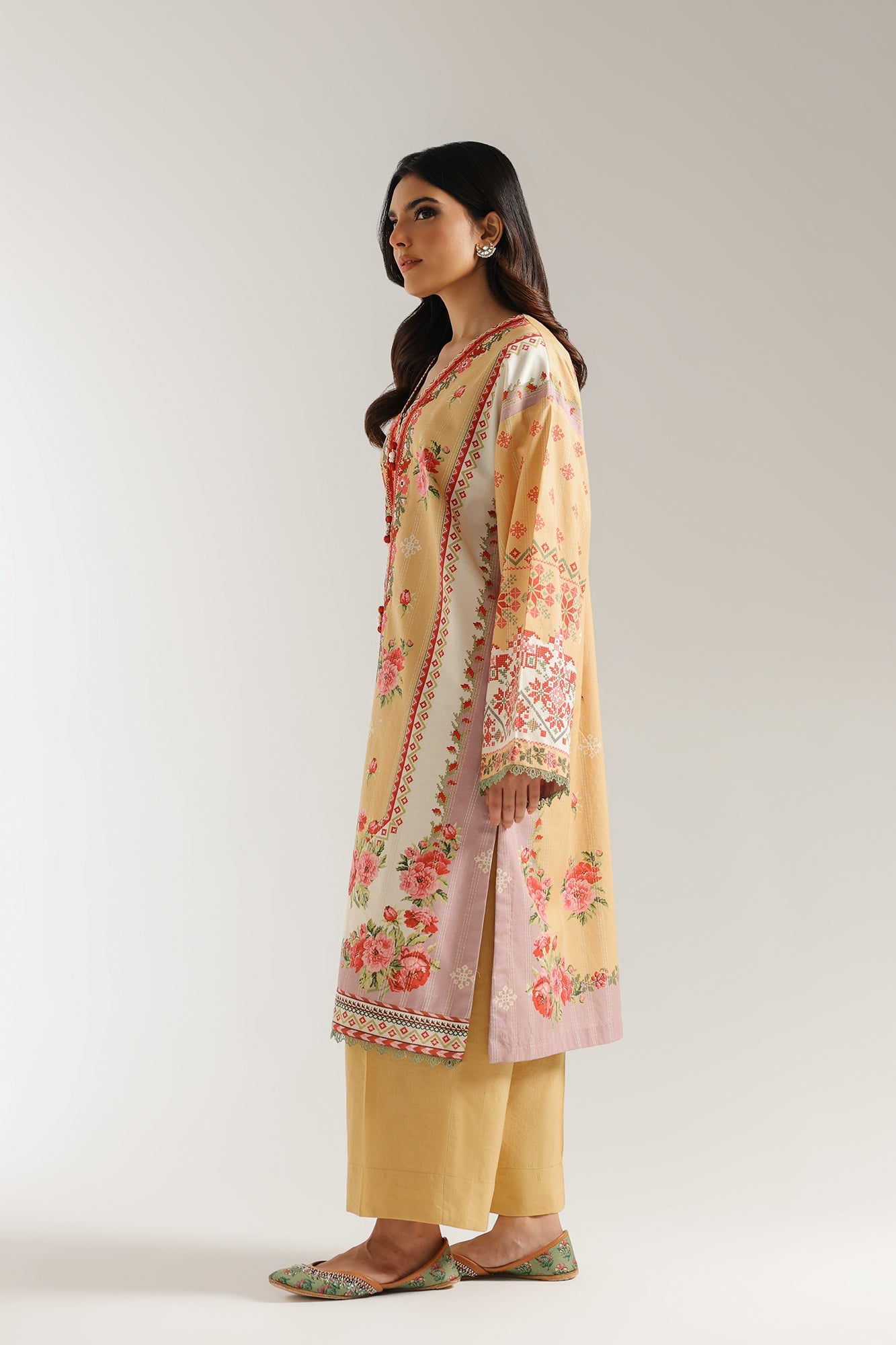 EMBROIDERED SUIT (E0727/203/219)