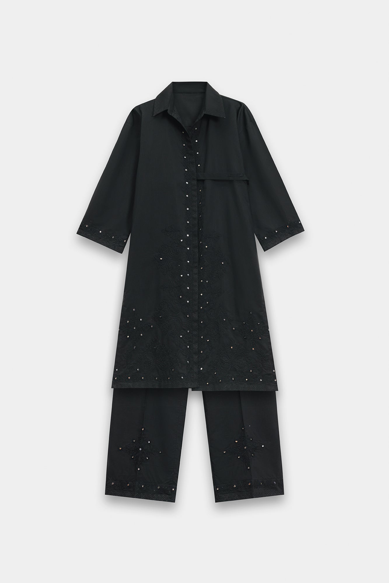 EMBROIDERED SUIT (E0729/119/310)