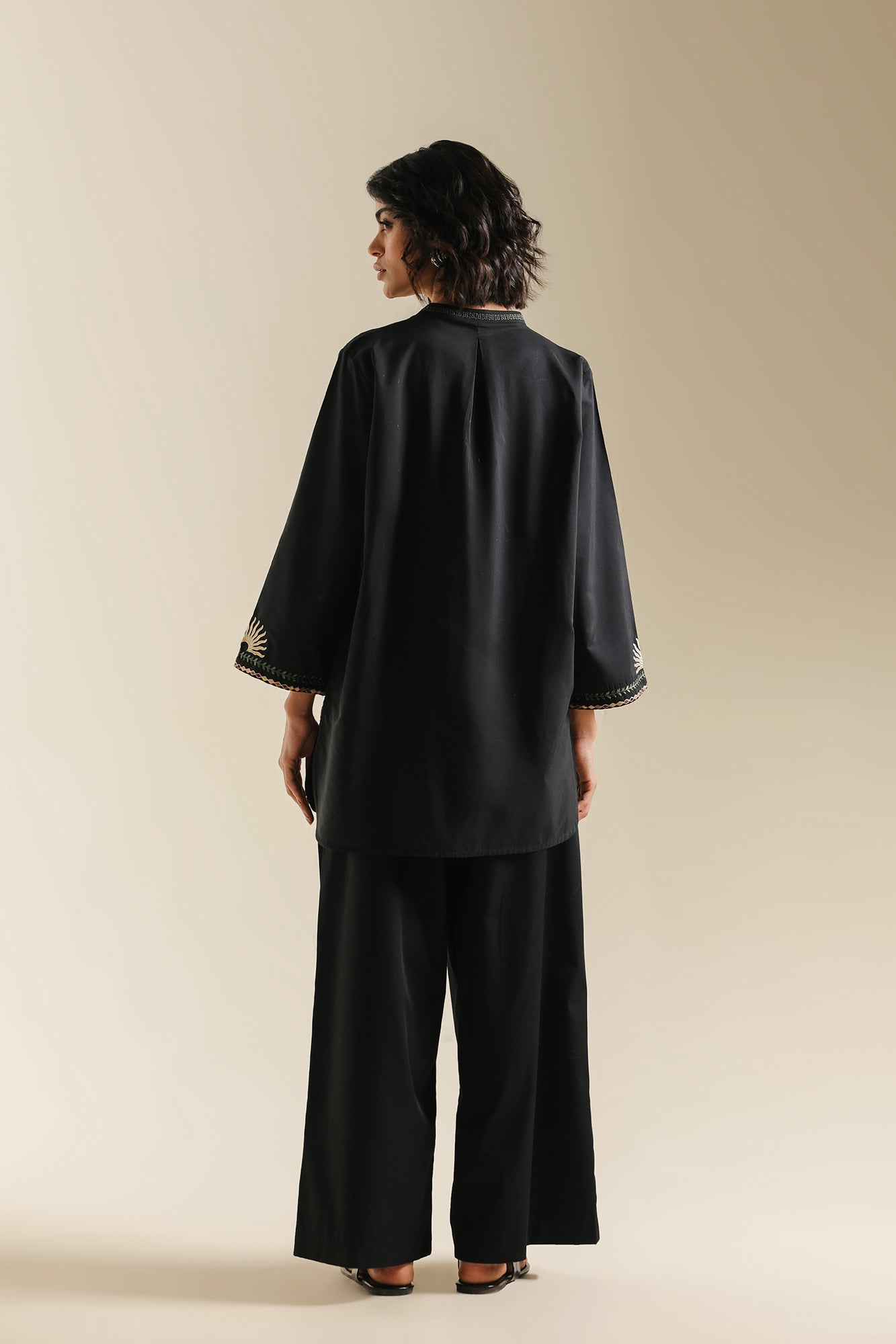 3 Piece Embroidered Organza Suit