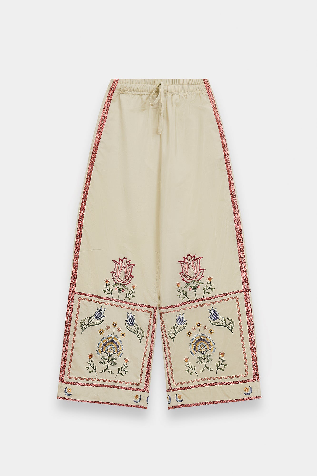 3 Piece Embroidered Organza Suit