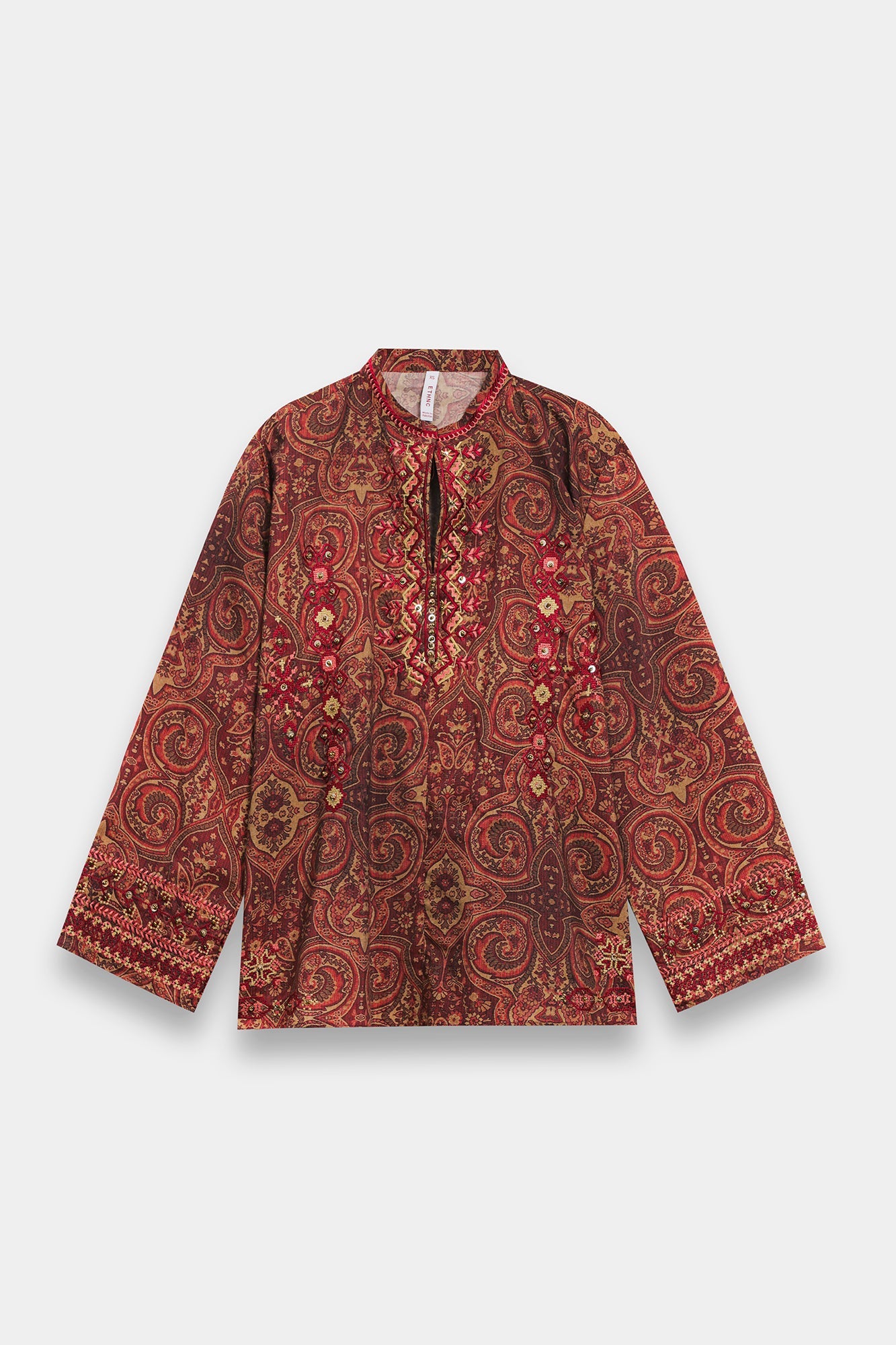 EMBROIDERED SHIRT (E0792/119/305)