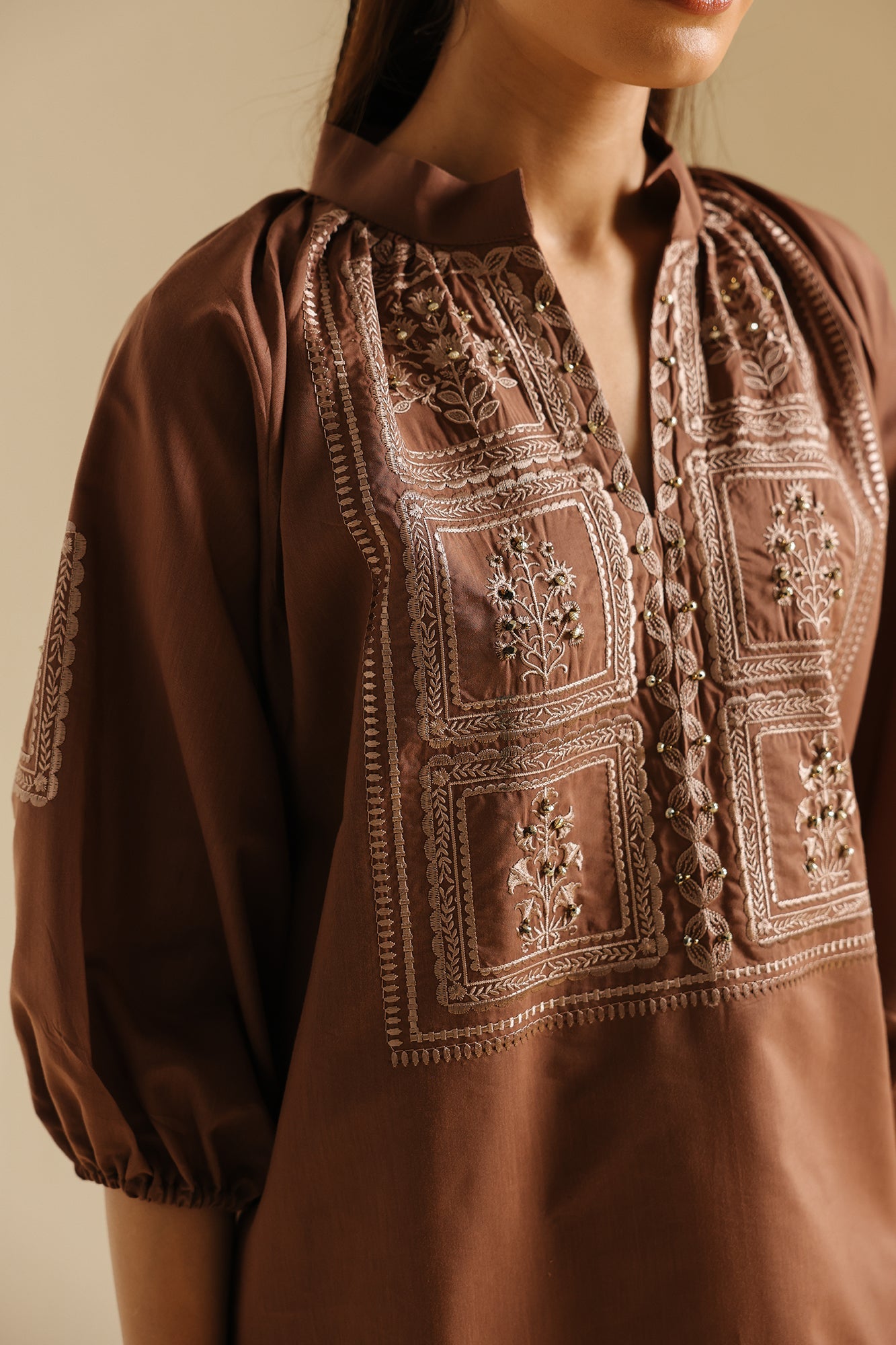 Embellished Dupatta (As Shown)