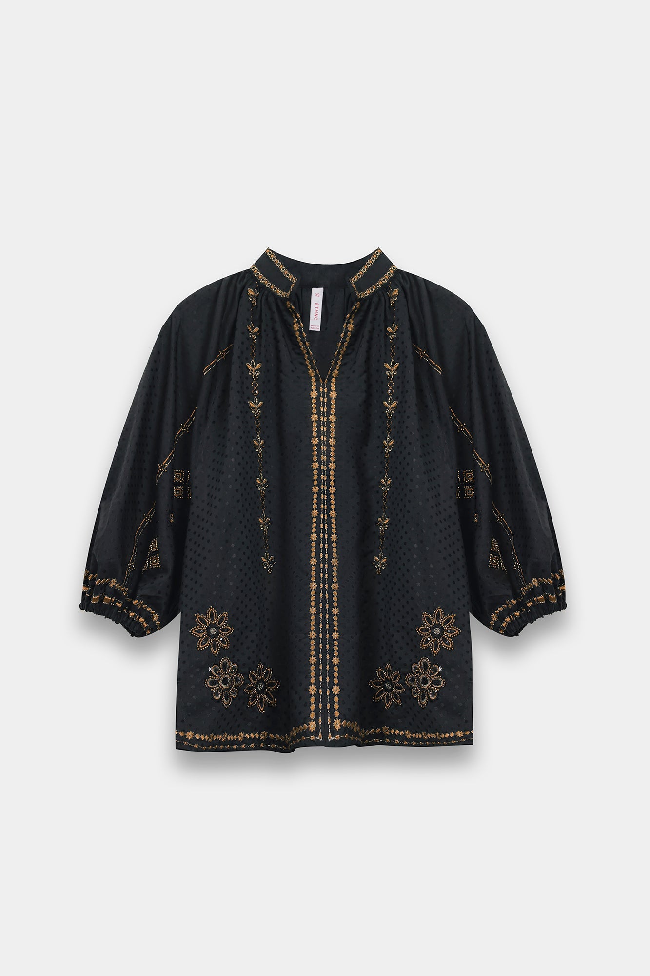 EMBROIDERED TOP (E0818/119/902)