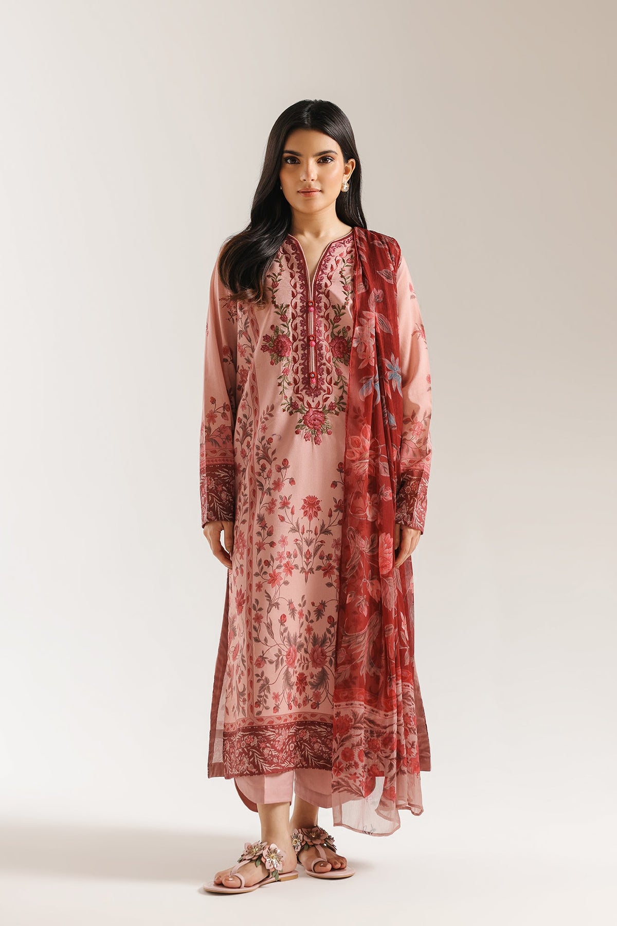 EMBROIDERED SUIT (E0838/203/314)