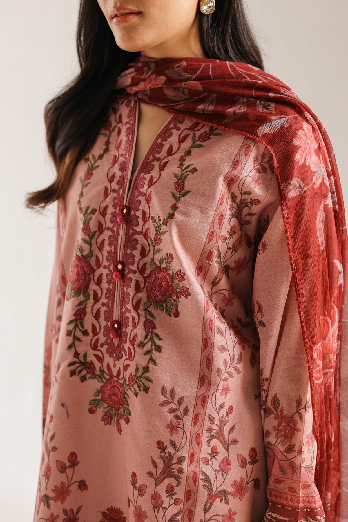 EMBROIDERED SUIT (E0838/203/314)