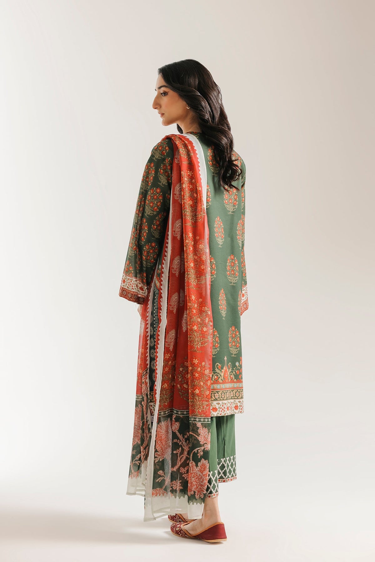 EMBROIDERED SUIT (E0859/203/708)