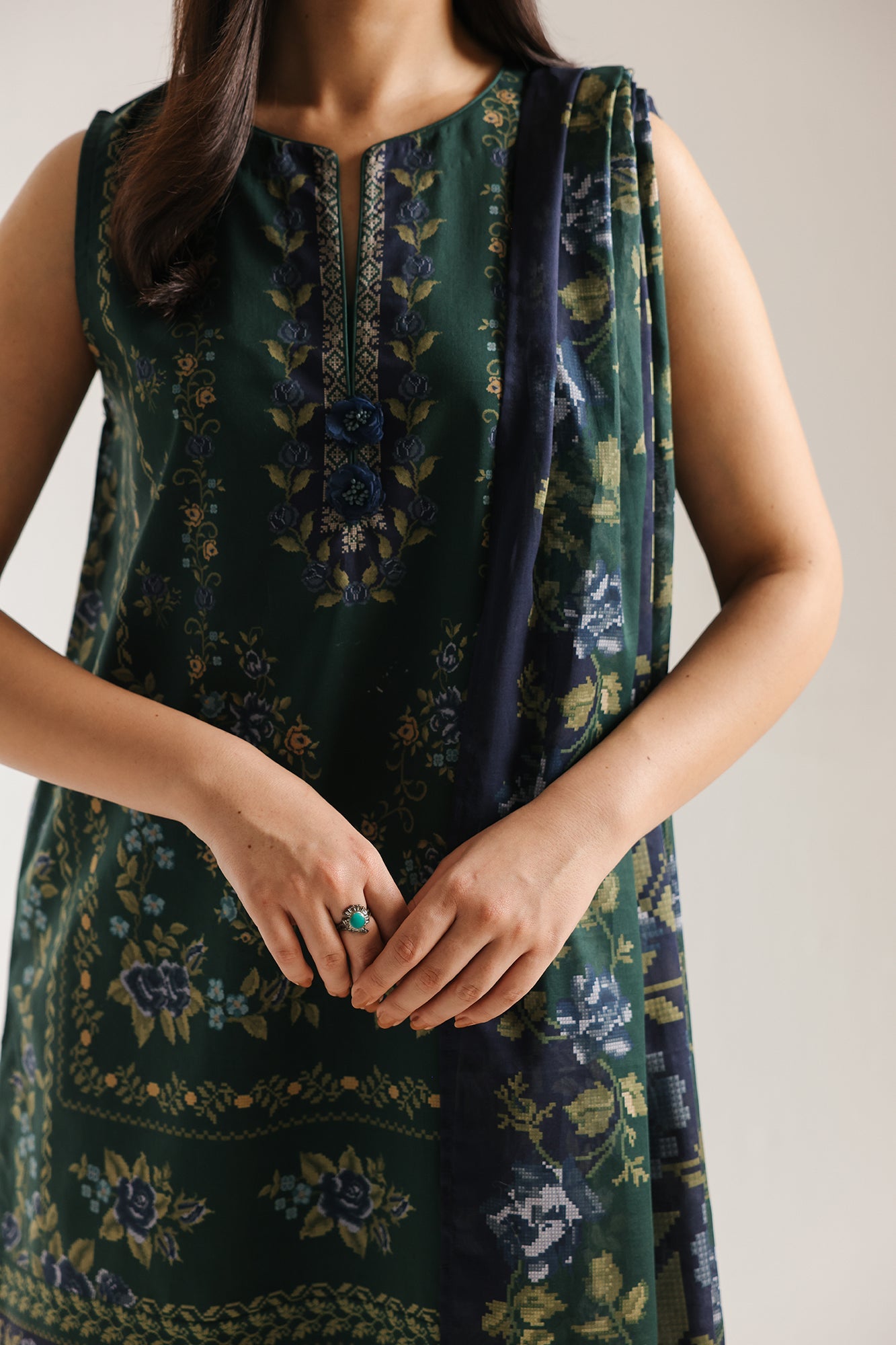 PRINTED SUIT (E0886/202/705)