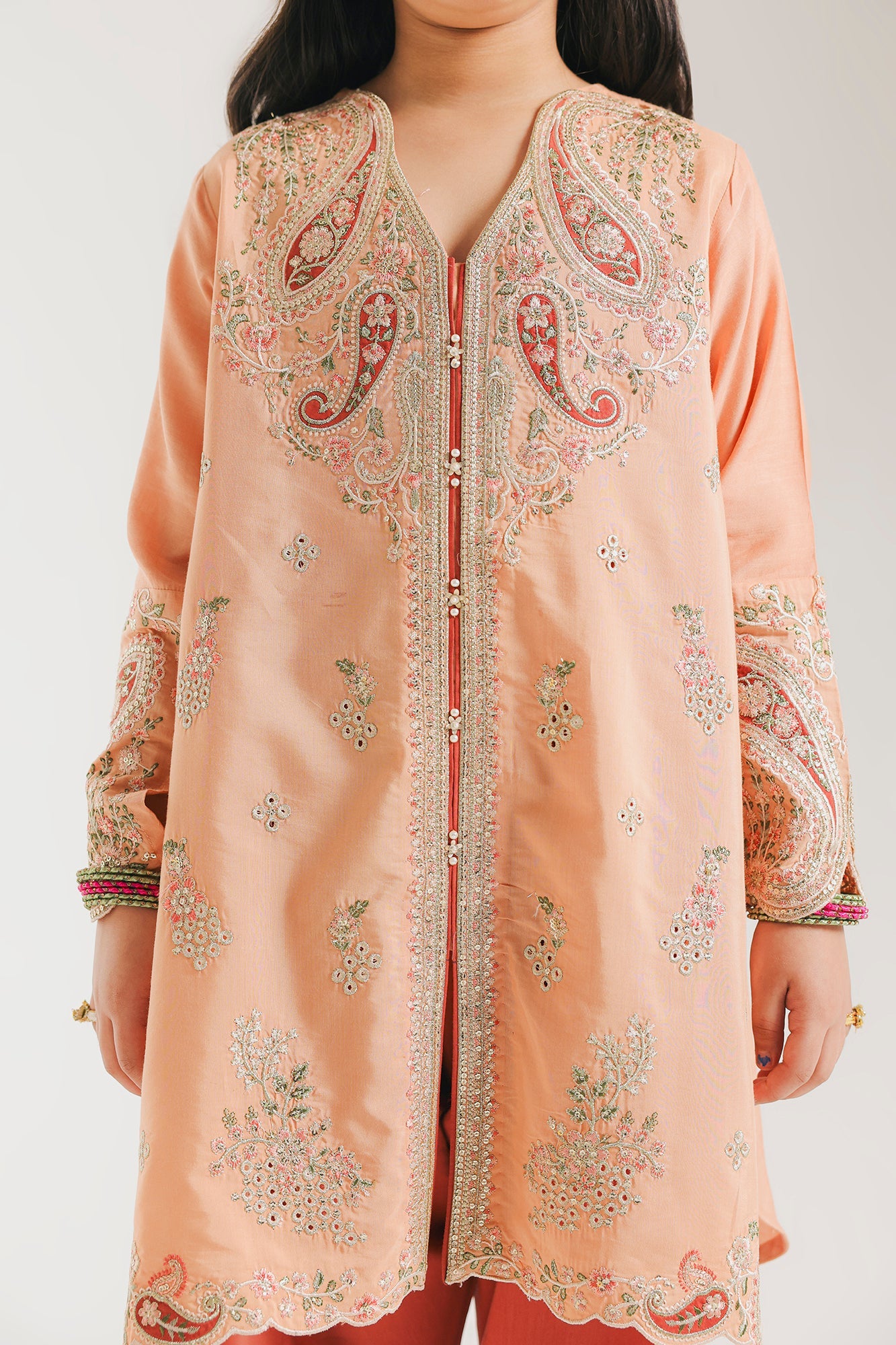 Embroidered Suit (E0918/404/215 E0918/304/215)
