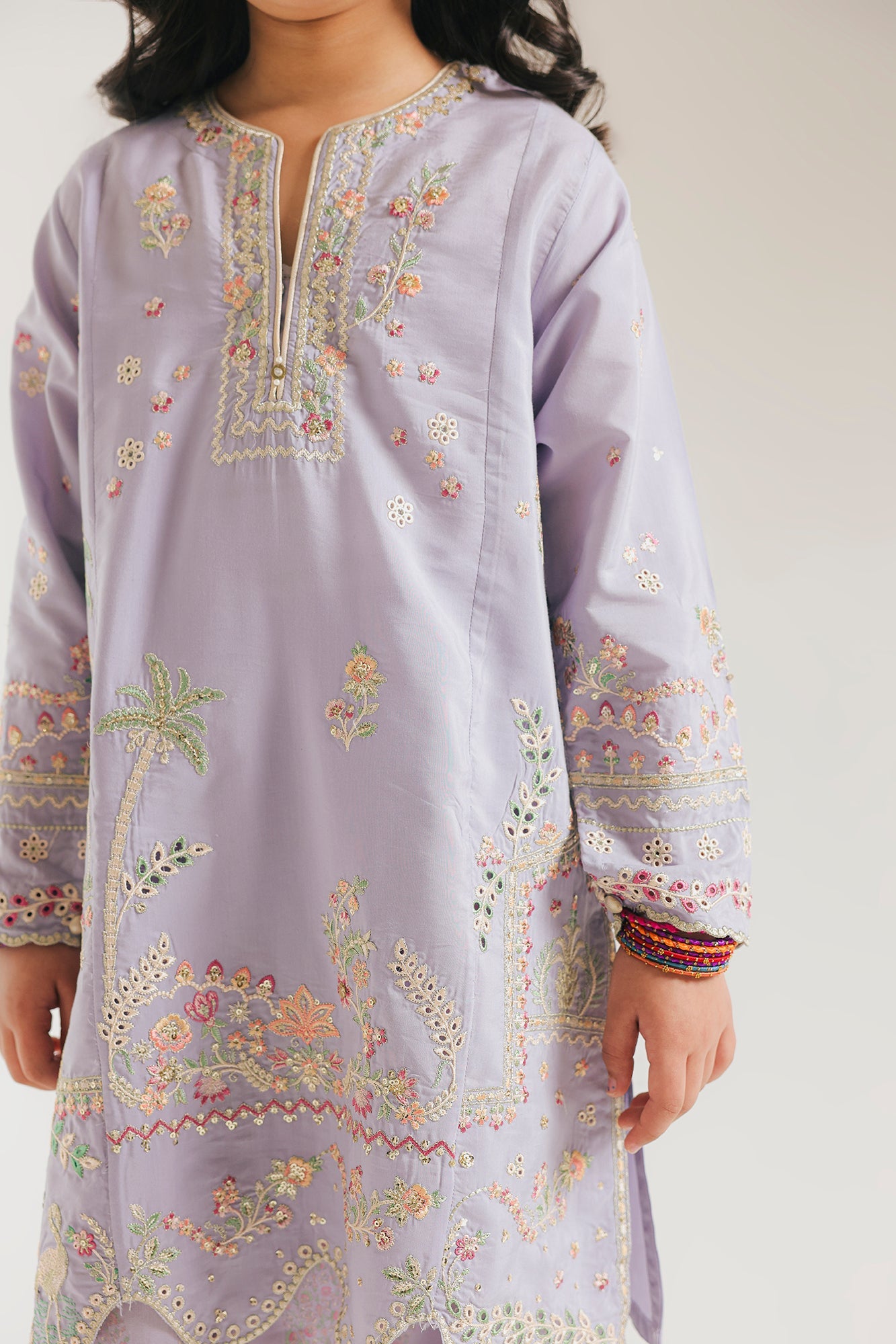 Embroidered Suit (E0920/404/636 E0920/304/636)