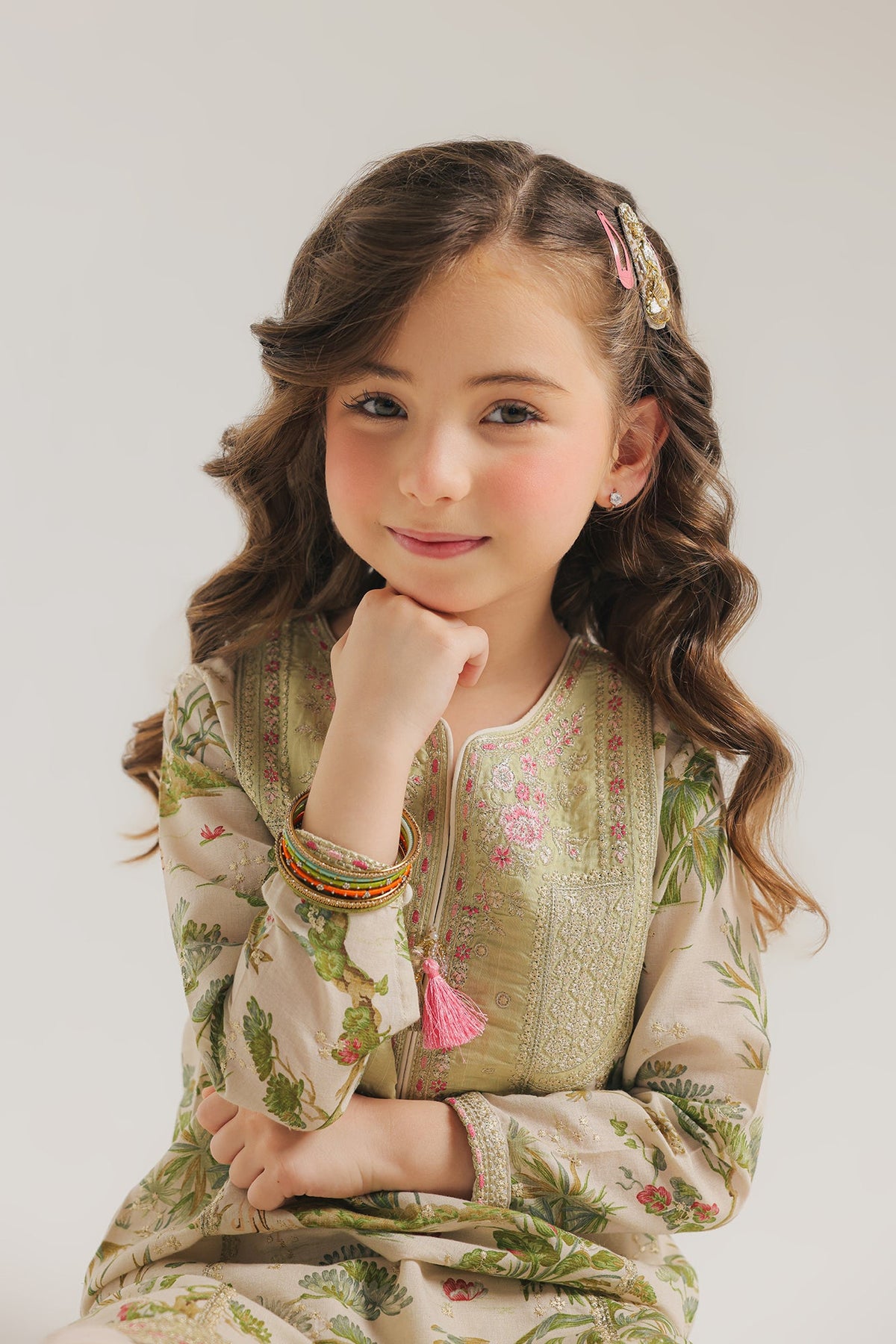 EMBROIDERED SUIT (E0936/404/005 E0936/304/005)