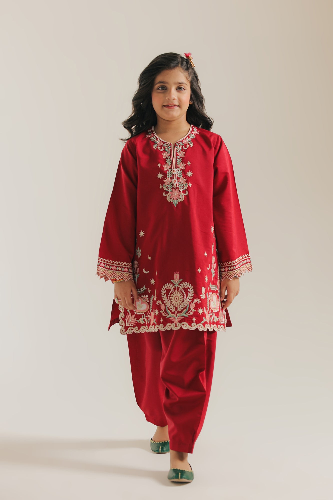 EMBROIDERED SUIT (E0948/404/306 E0948/304/306)