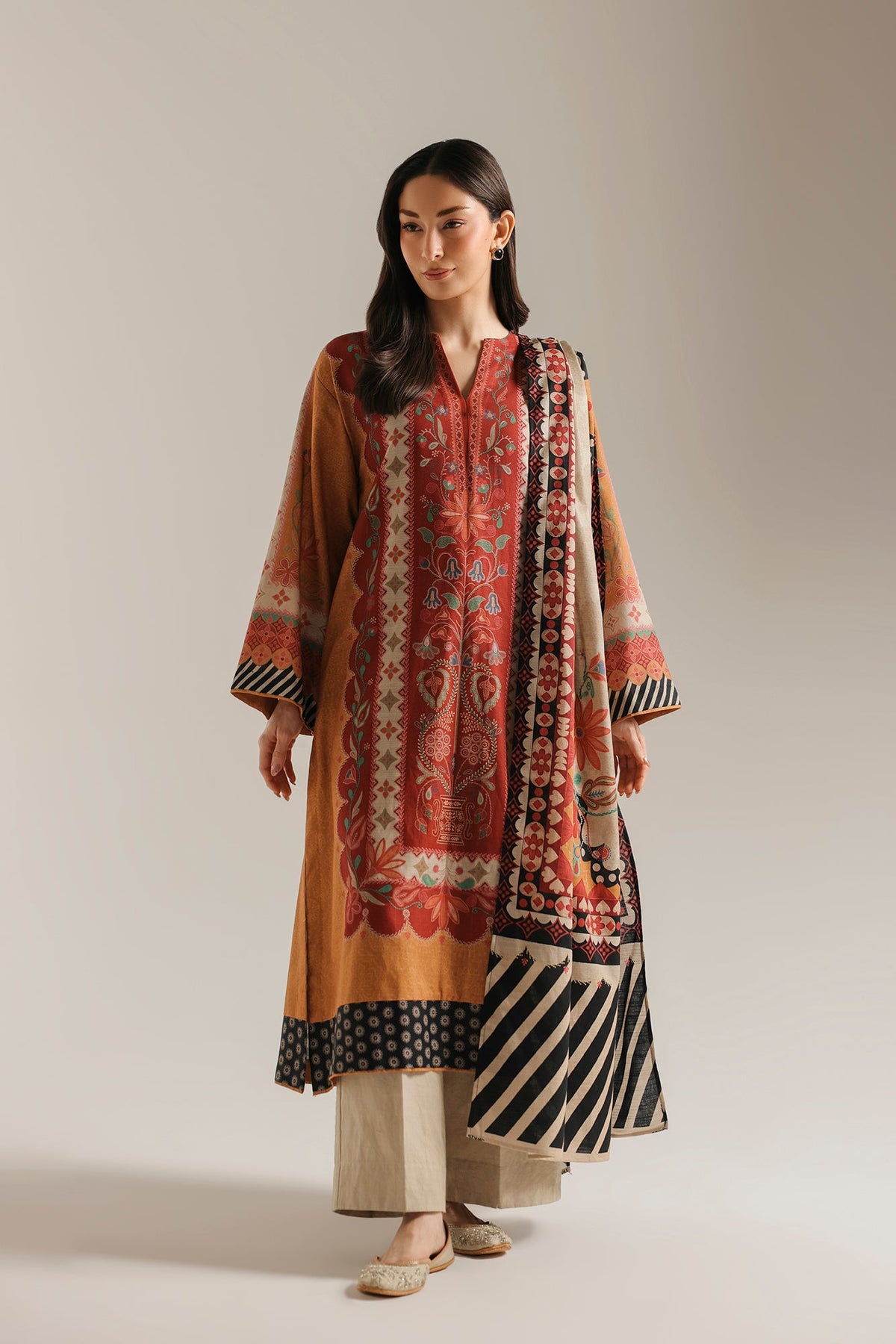 PRINTED SUIT (E0953-202-219)