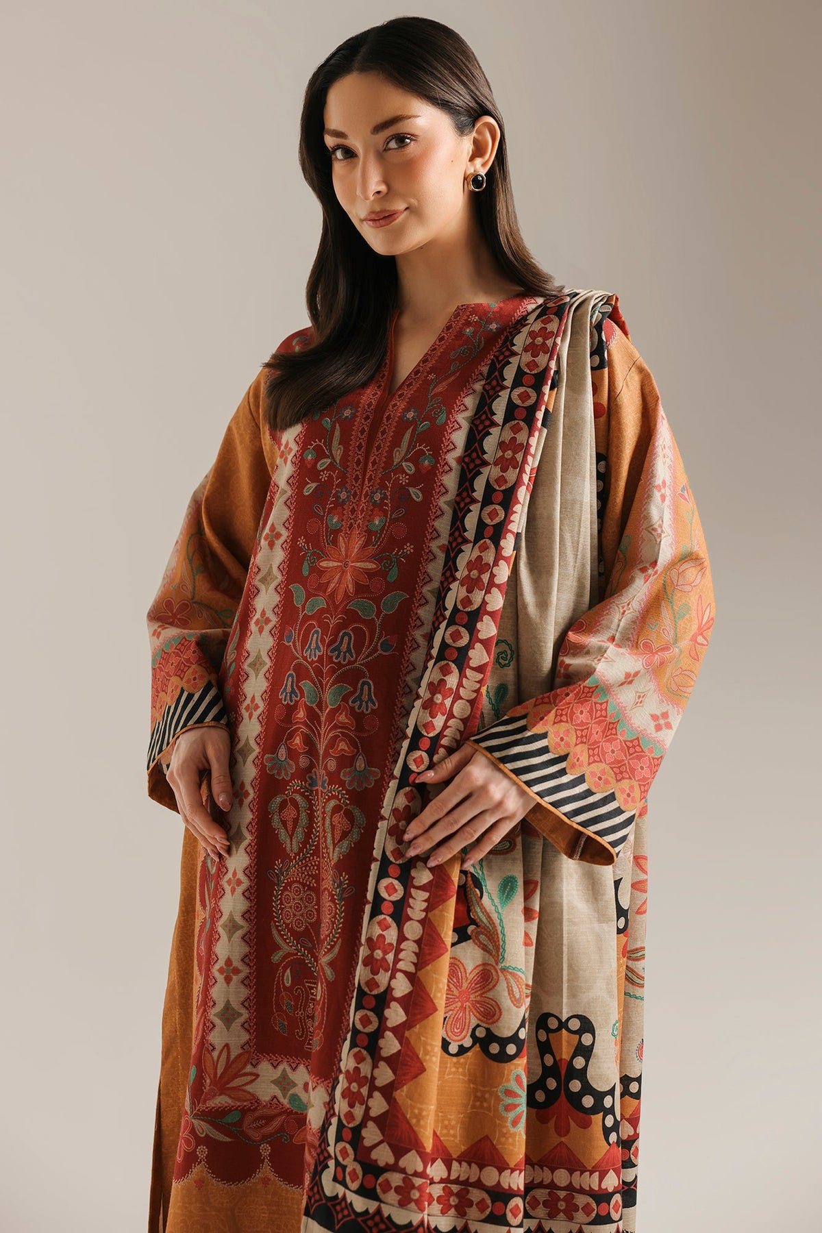 PRINTED SUIT (E0953-202-219)