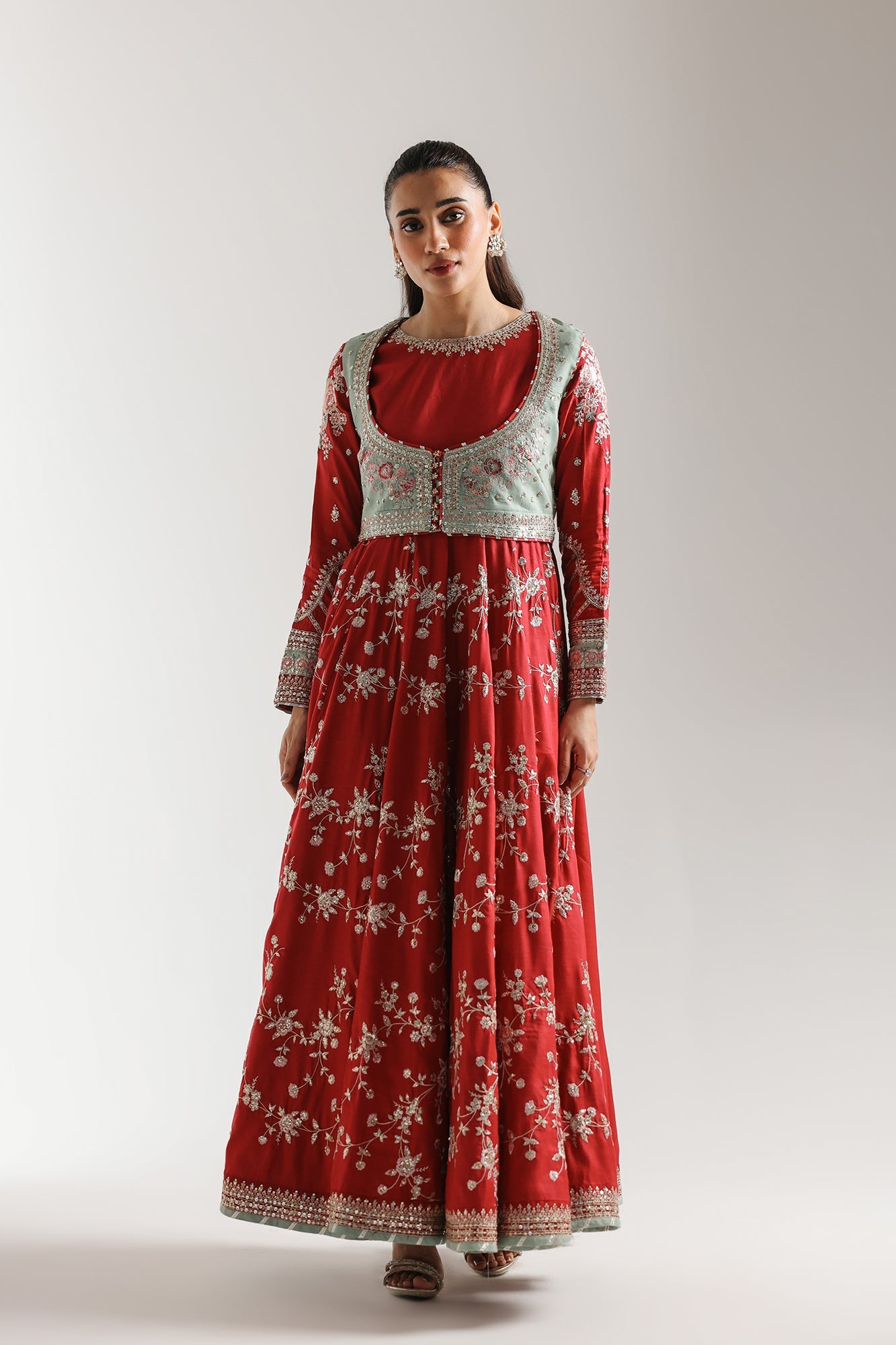 EMBROIDERED DRESS (E0954/104/808)