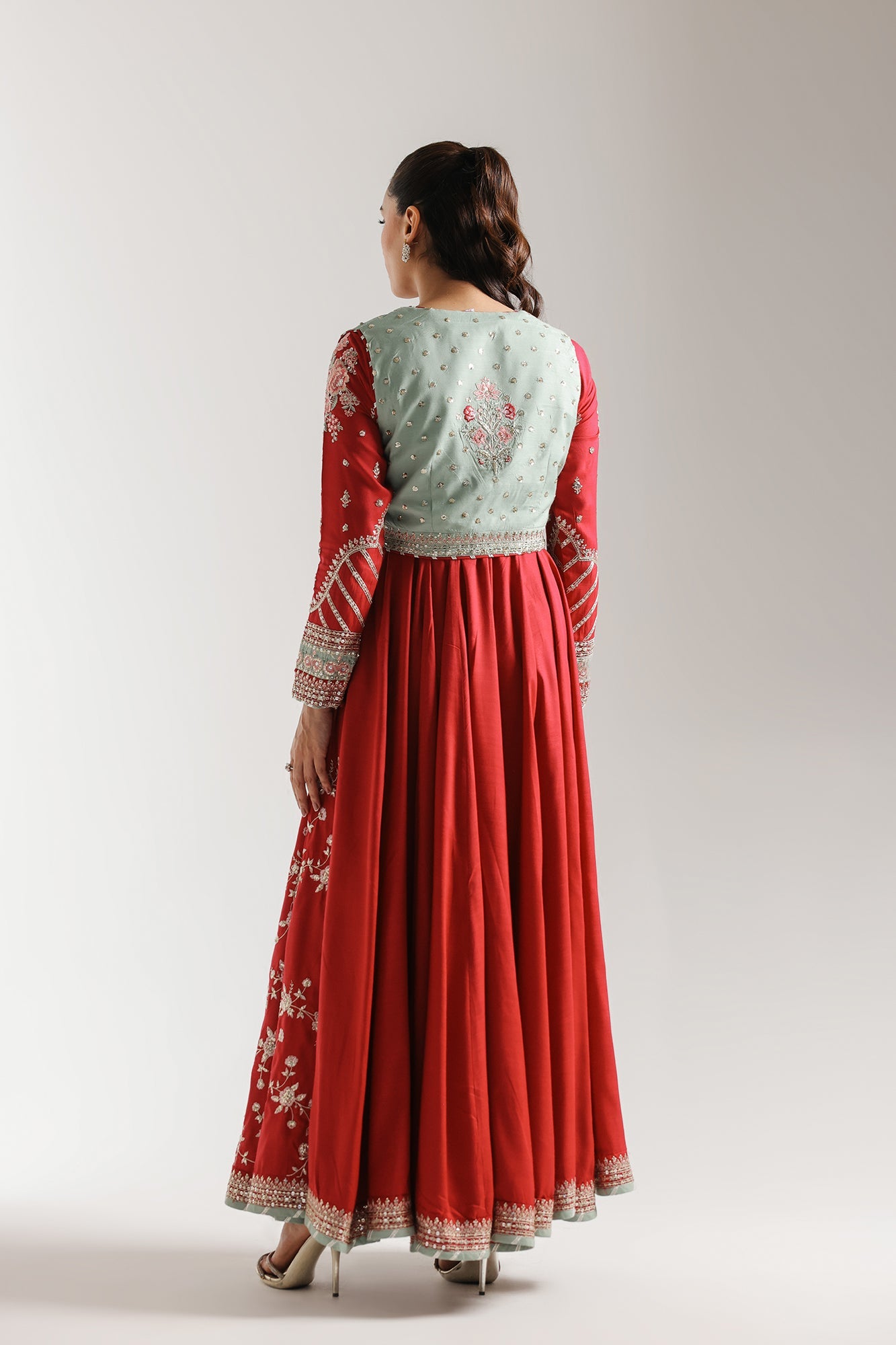 EMBROIDERED DRESS (E0954/104/808)