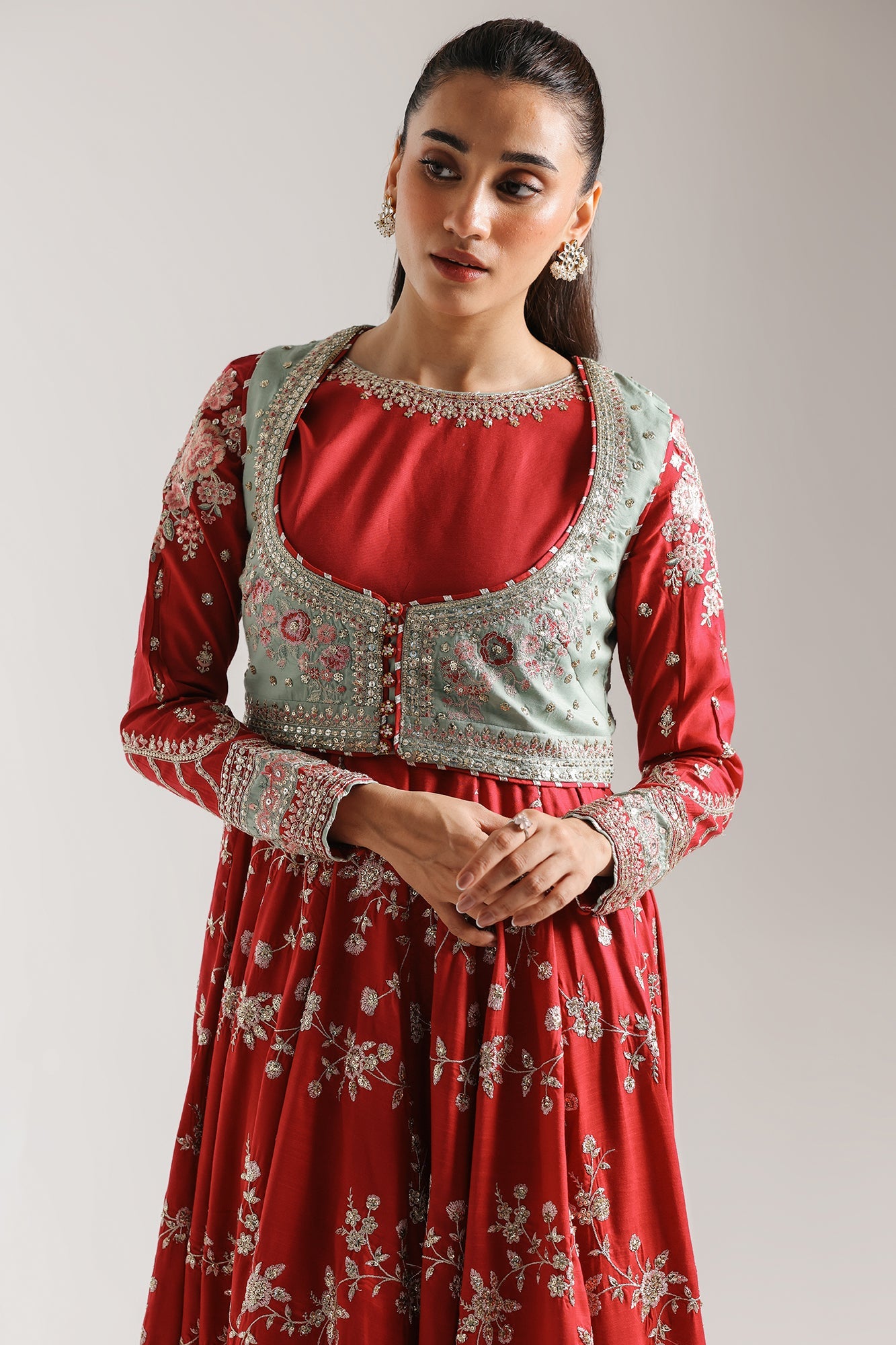EMBROIDERED DRESS (E0954/104/808)