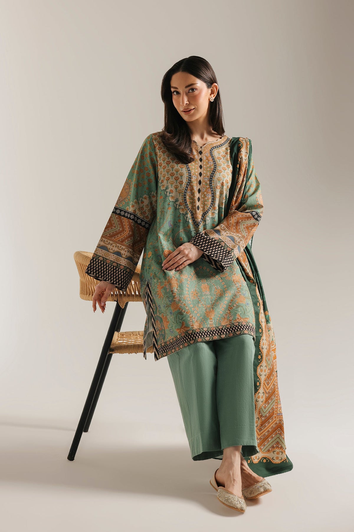 PRINTED SUIT (E0955-202-709)