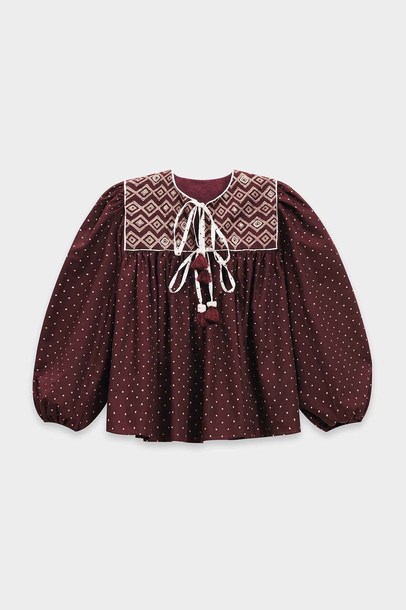 EMBROIDERED TOP (E1005/101/516)