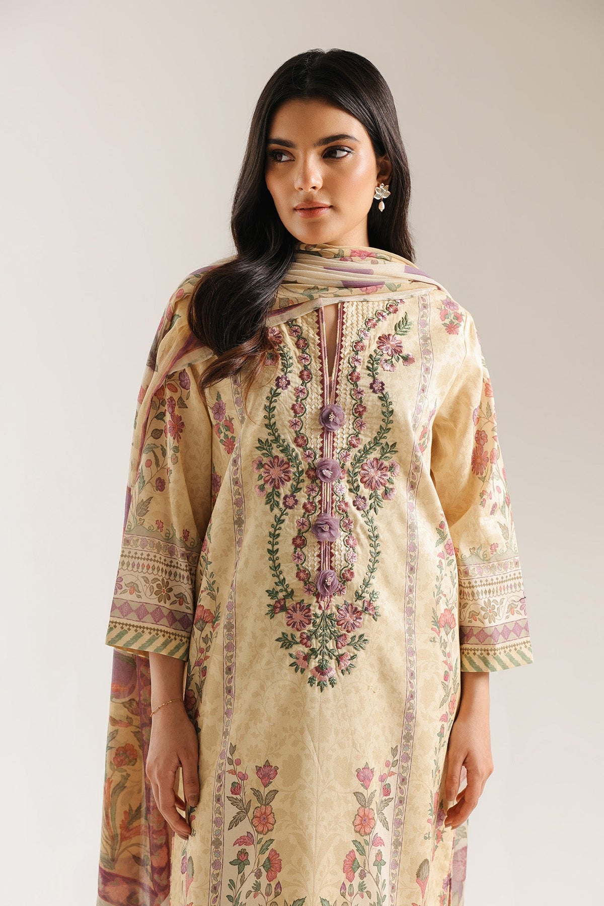 EMBROIDERED SUIT (E1020/203/110)