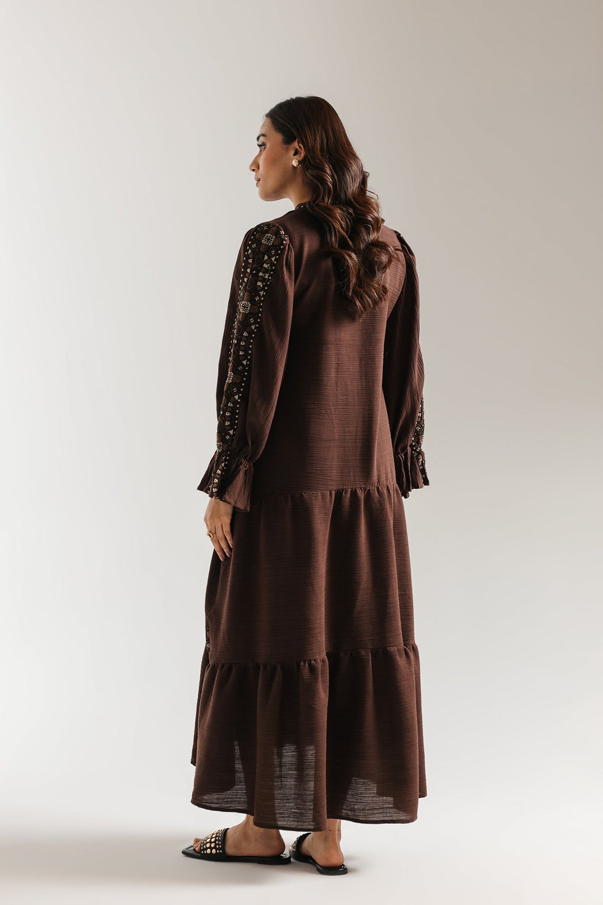 EMBROIDERED DRESS (E1041/101/801)