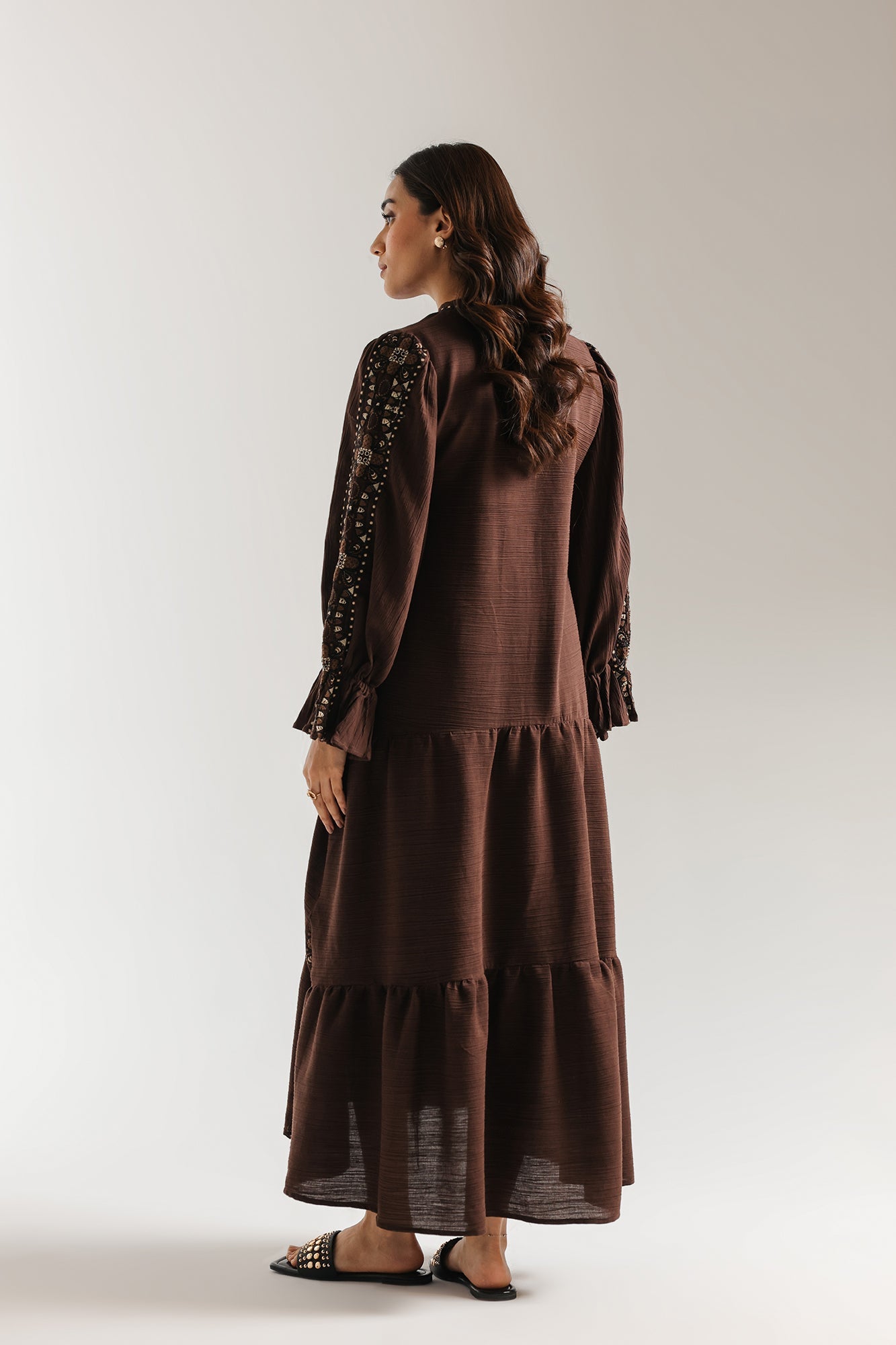 EMBROIDERED DRESS (E1041/101/801)