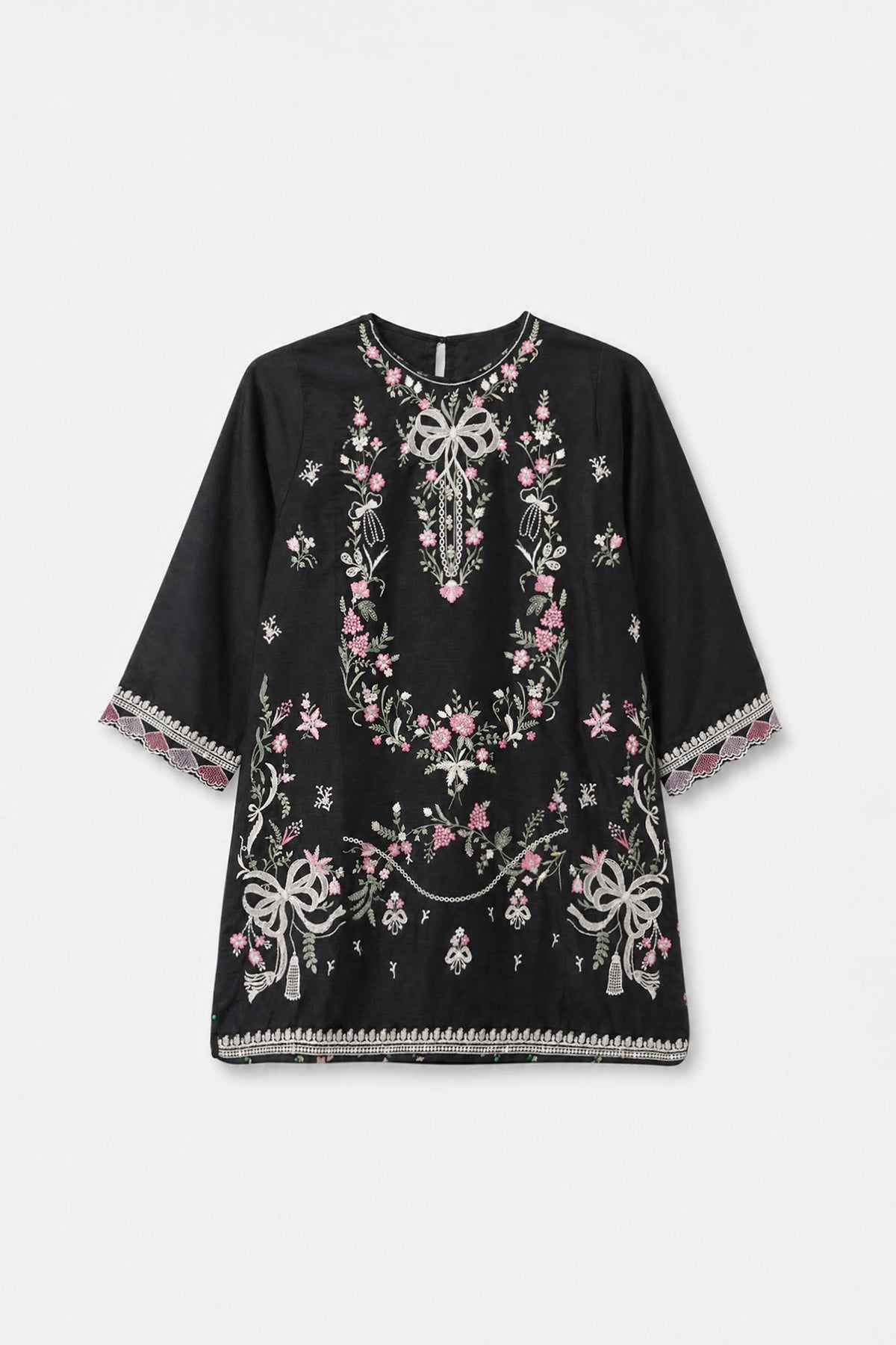 EMBROIDERED SUIT (E1050/404/902 E1050/304/902)