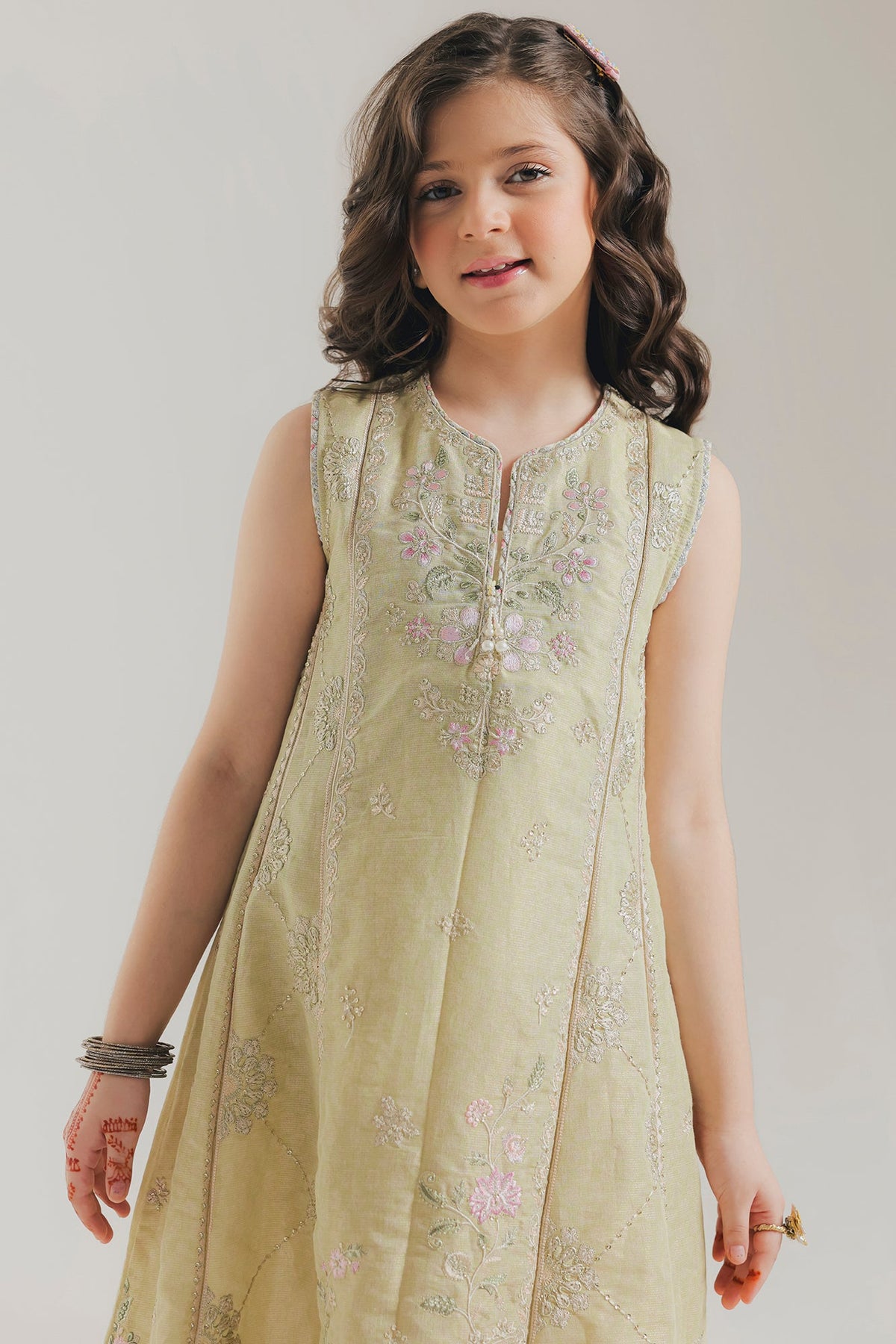 EMBROIDERED DRESS (E1051/404/129 E1051/304/129)