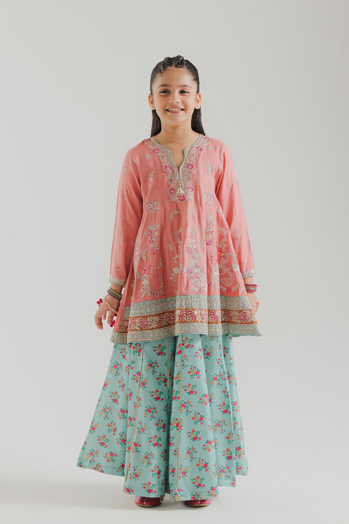 EMBROIDERED SUIT (E1053/404/326 E1053/304/326)