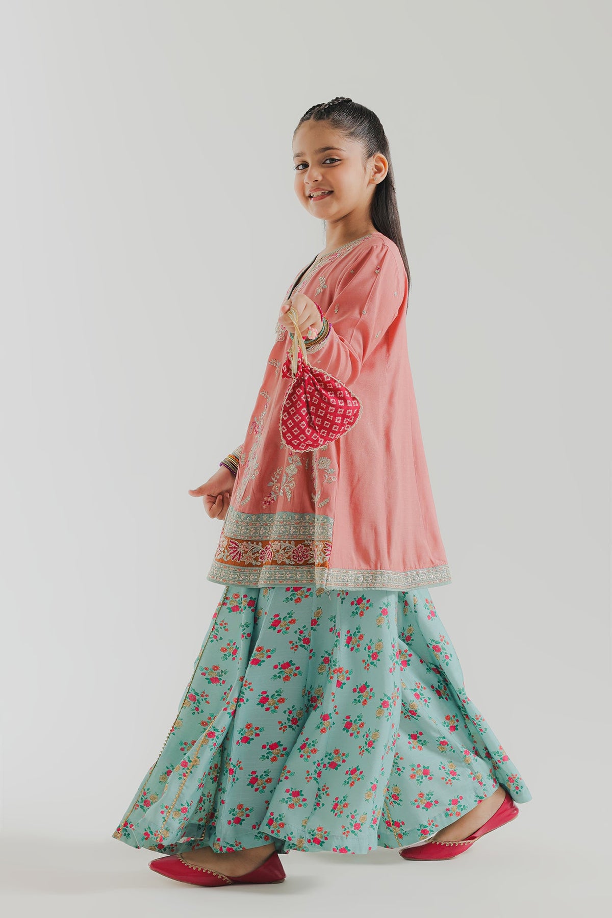 EMBROIDERED SUIT (E1053/404/326 E1053/304/326)