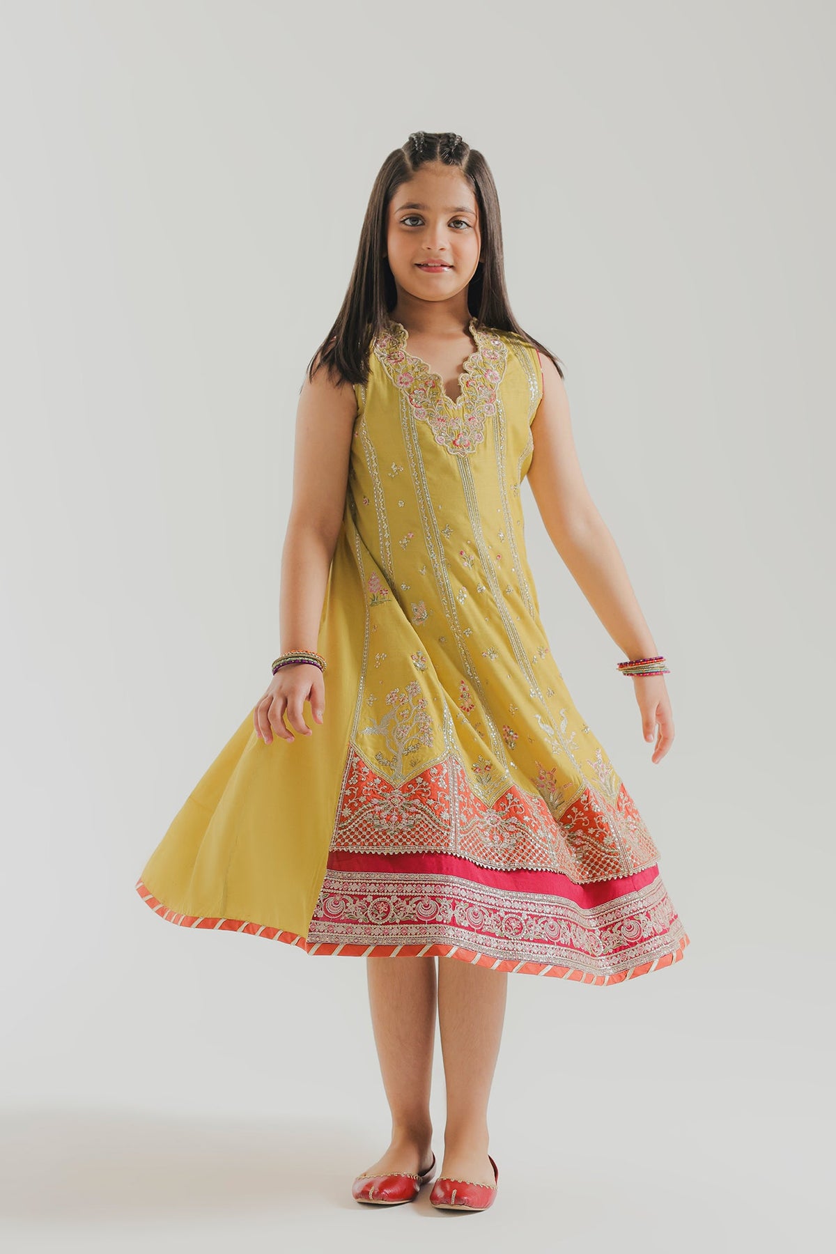 EMBROIDERED DRESS (E1057/404/124 E1057/304/124)