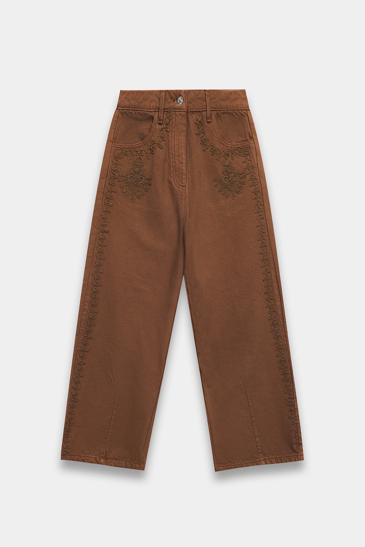 EMBROIDERED JEANS (E1058/101/821)