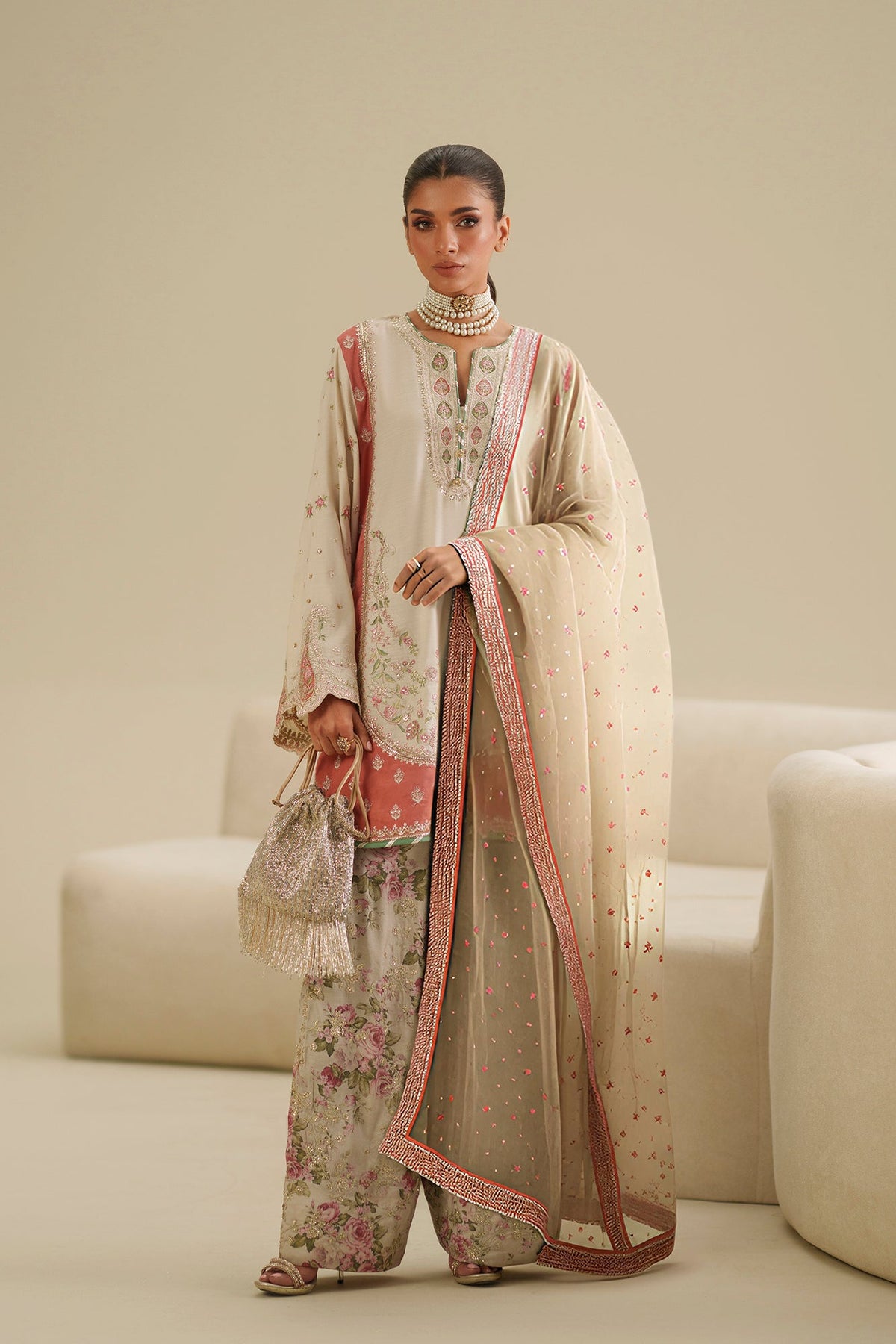 EMBROIDERED SUIT (E1059/104/005)