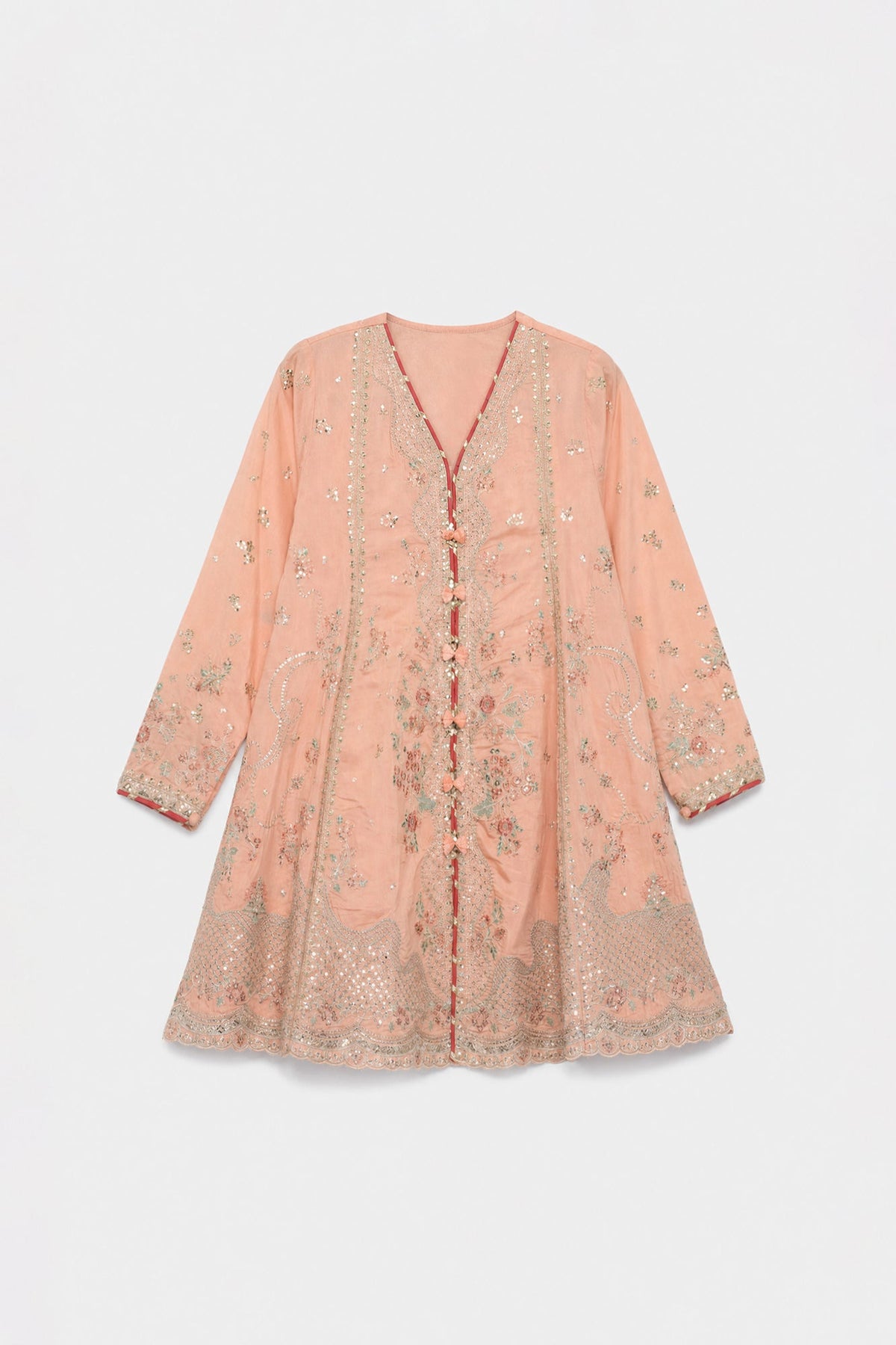 EMBROIDERED SUIT (E1064-404-413 E1064-304-413)