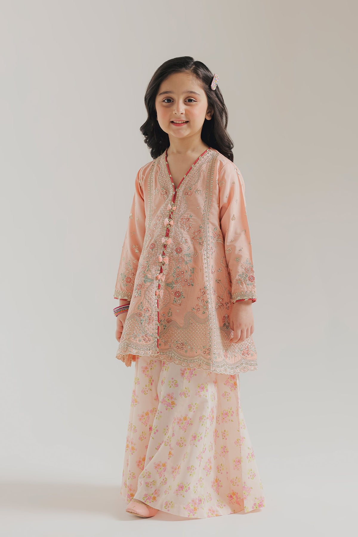 EMBROIDERED SUIT (E1064-404-413 E1064-304-413)
