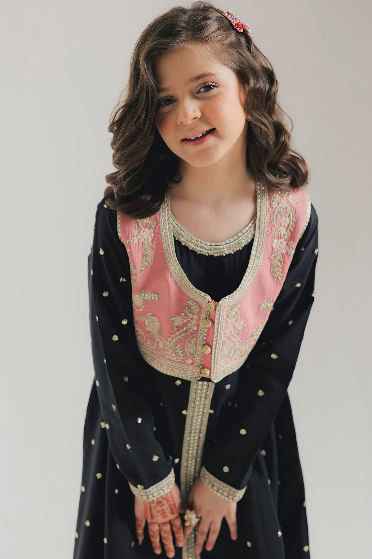 EMBROIDERED SUIT (E1065-404-901 E1065-304-901)