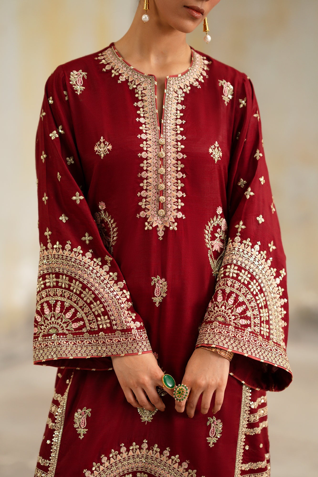 Embroidered Suit (E1070/104/305)