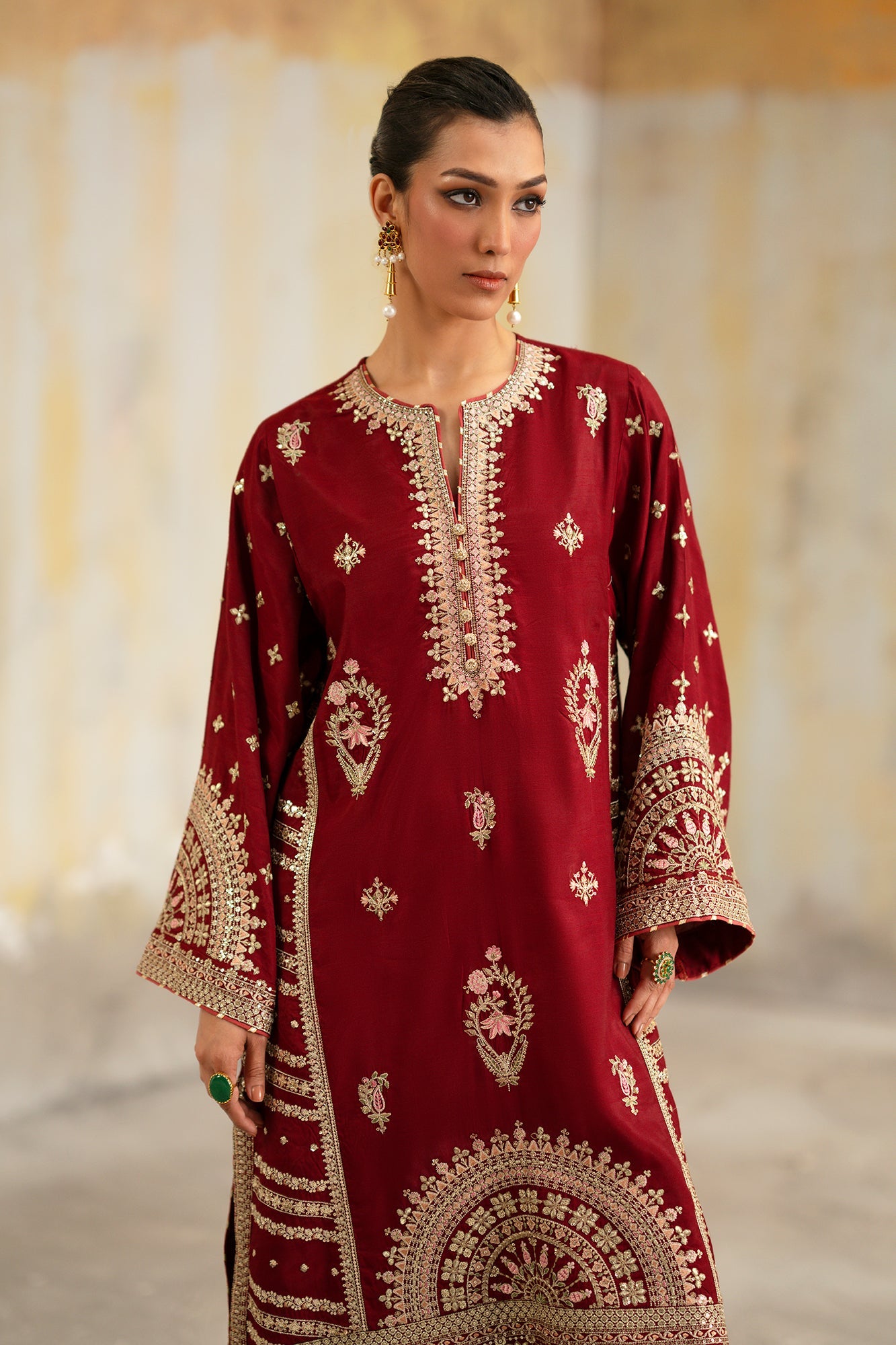 Embroidered Suit (E1070/104/305)