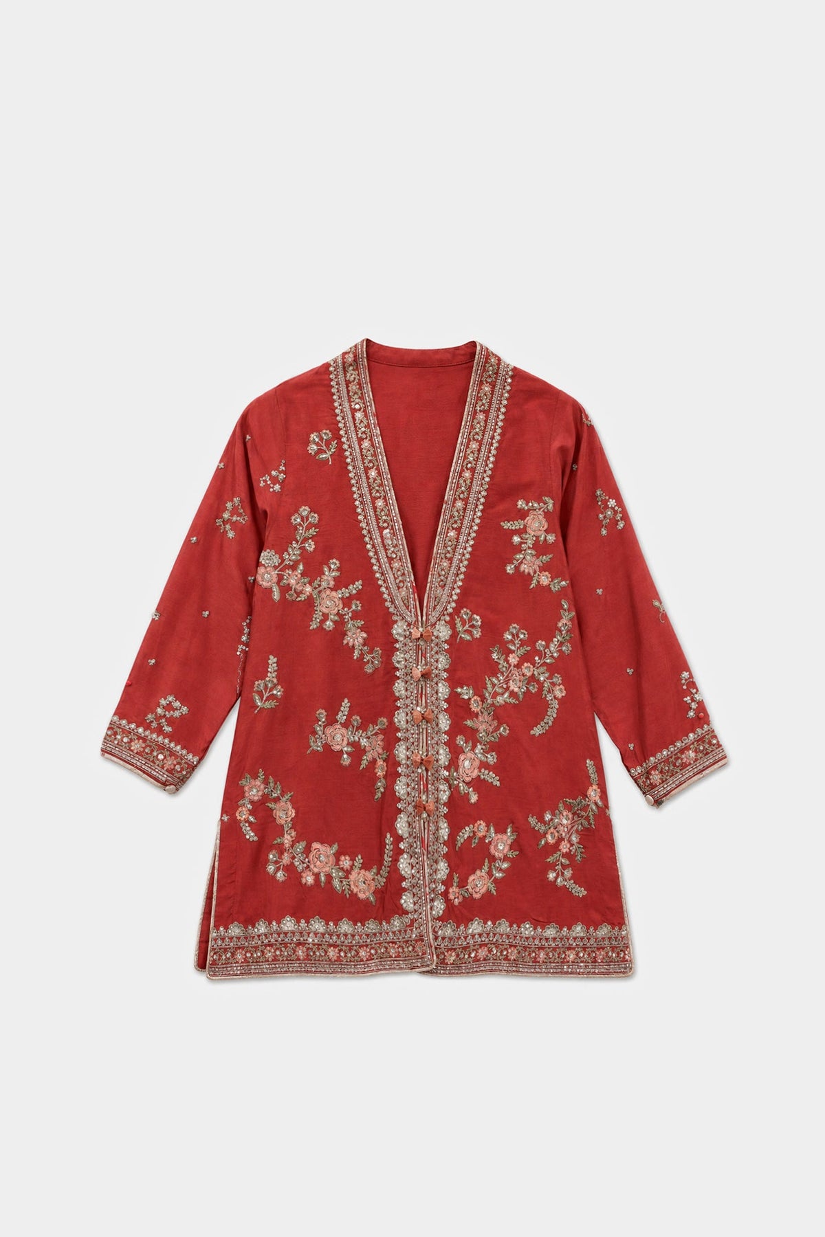 EMBROIDERED SUIT (E1076-404-321 E1076-304-321)