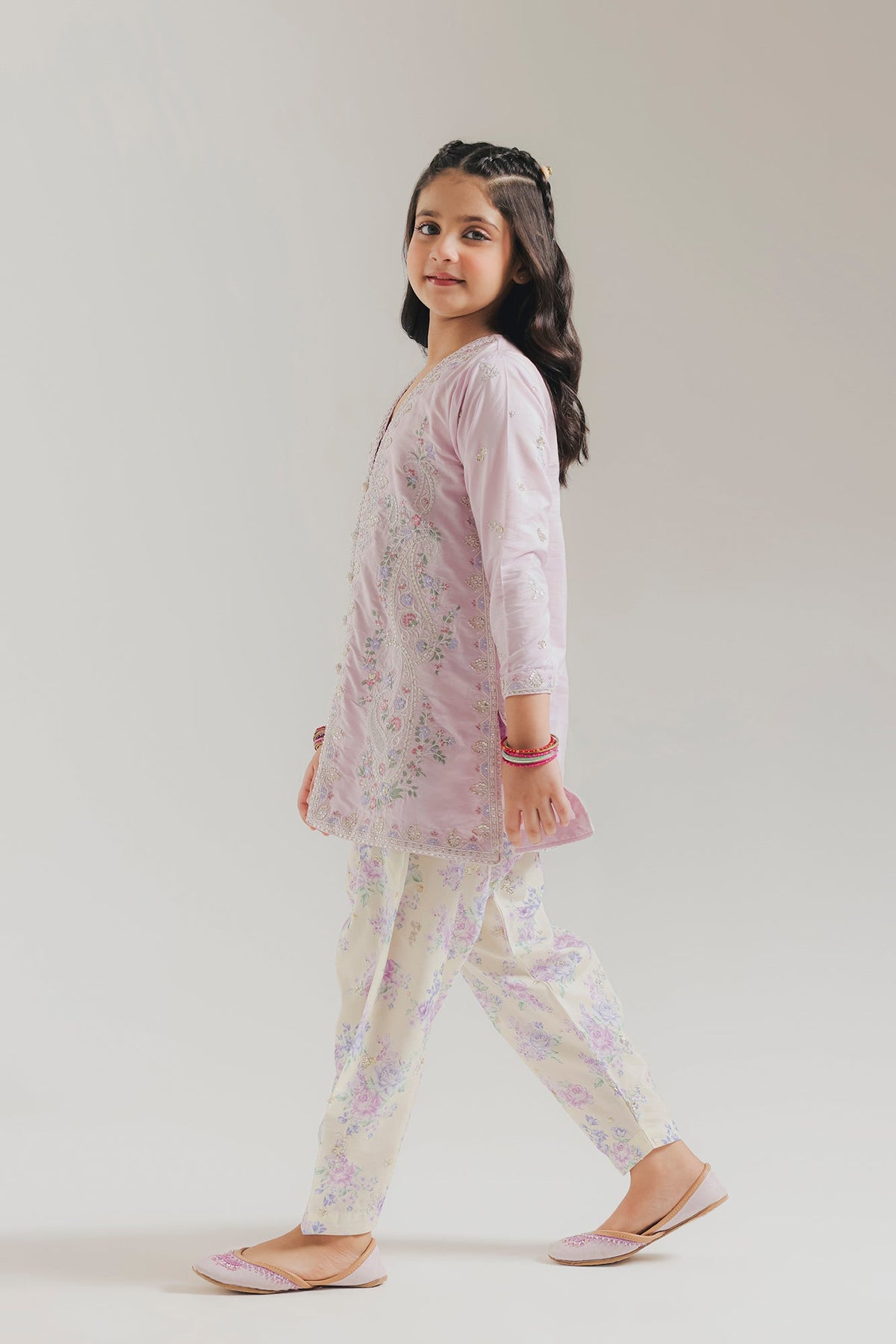 EMBROIDERED SUIT (E1082-404-529 E1082-304-529)