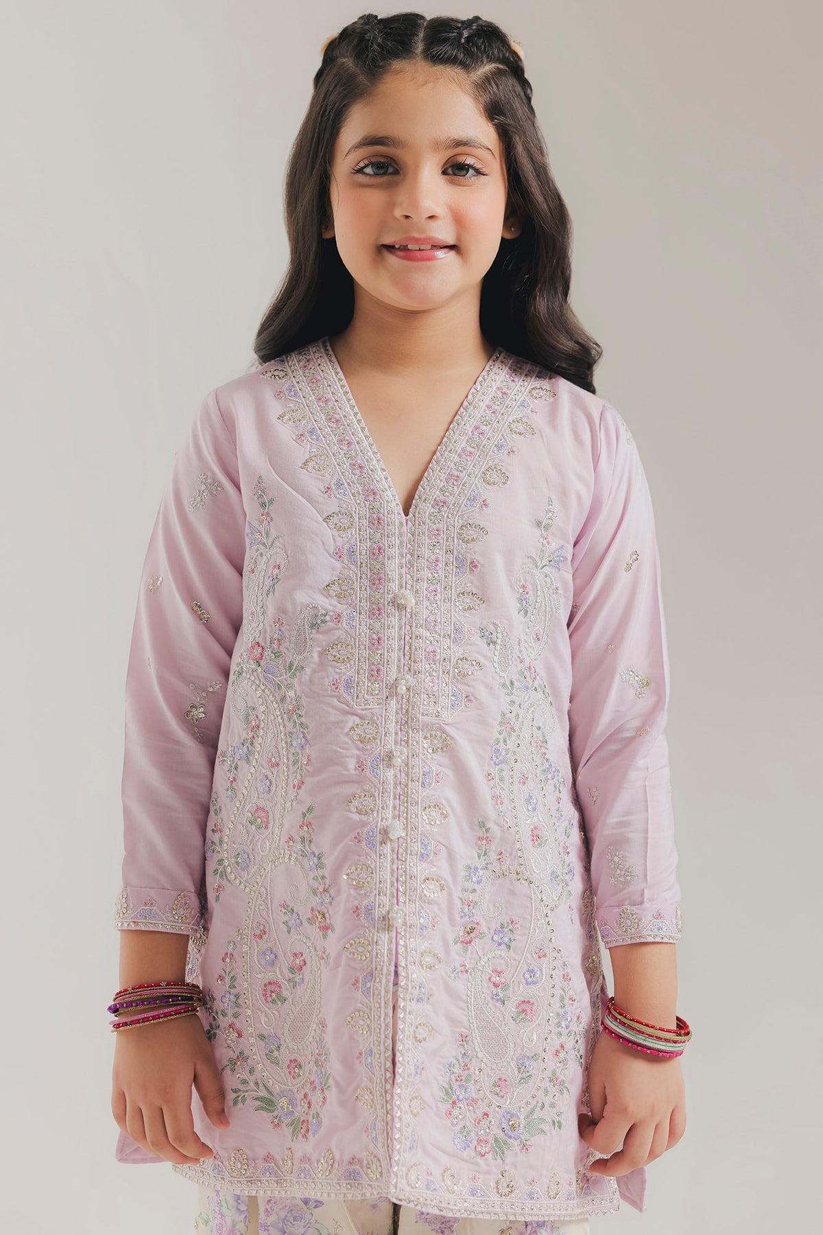 EMBROIDERED SUIT (E1082-404-529 E1082-304-529)