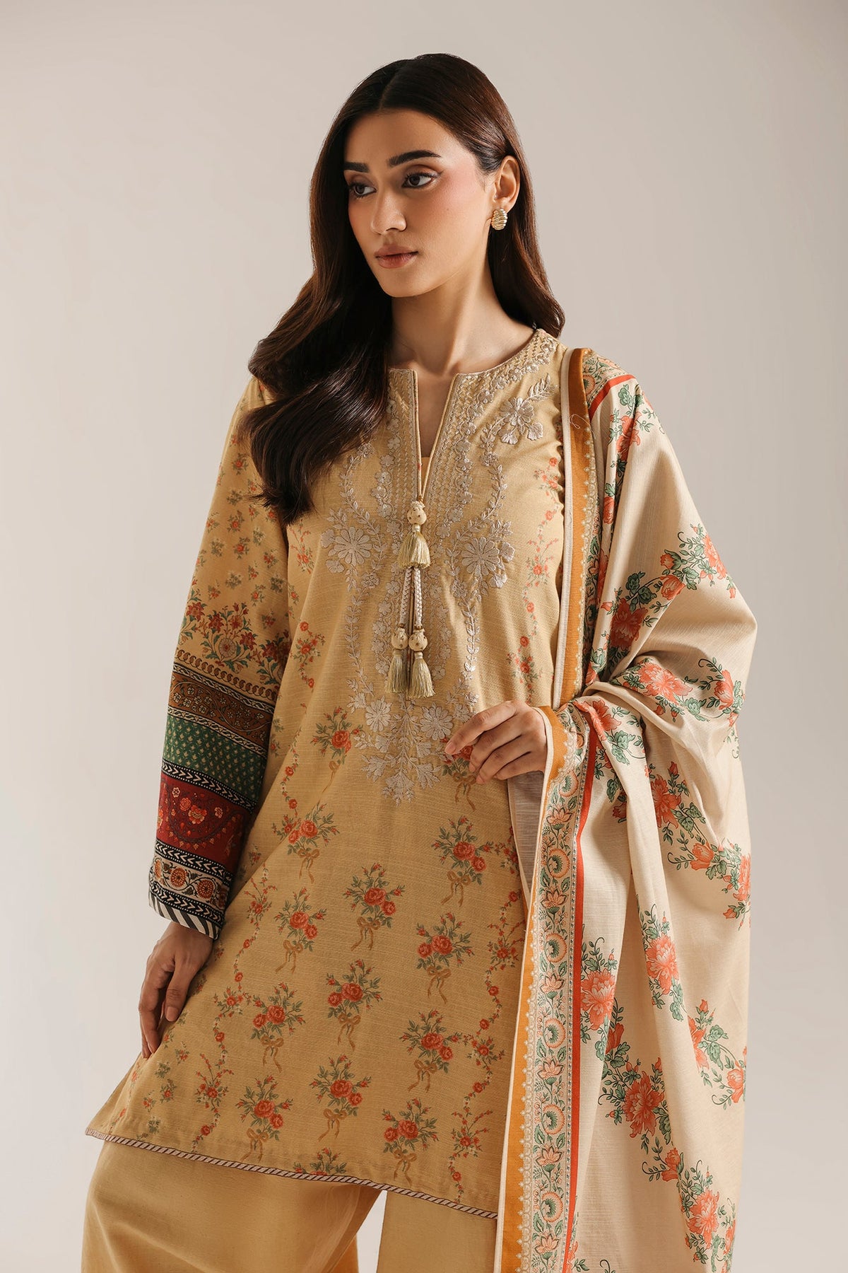 EMBROIDERED SUIT (E1101-203-110)