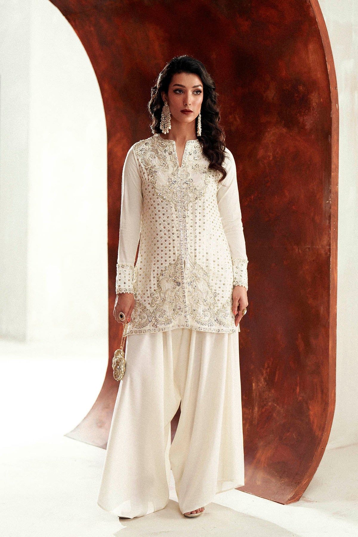 EMBROIDERED SUIT (E1102/104/002)