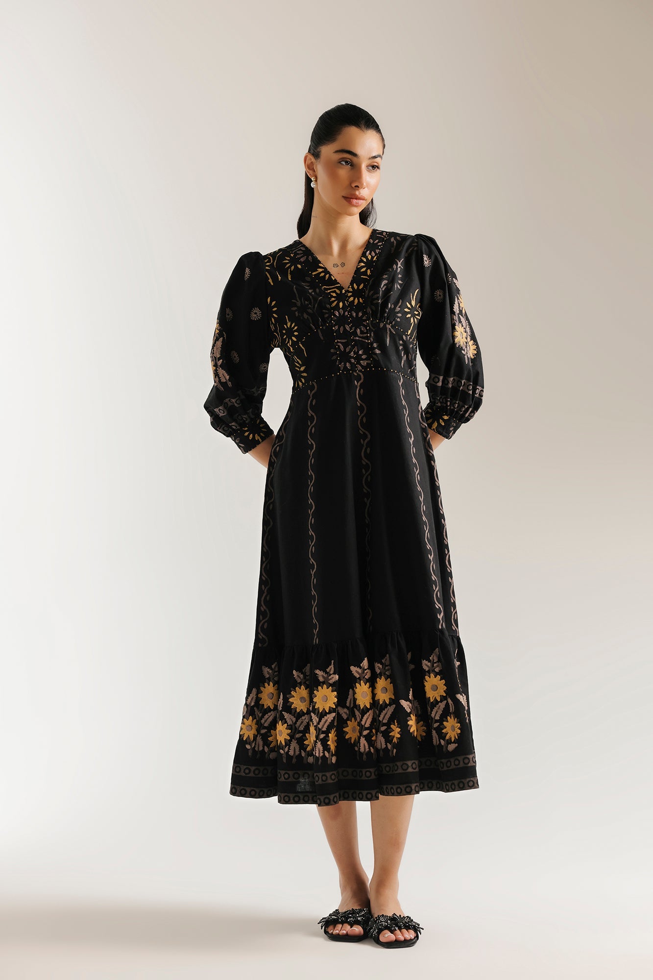 PRINTED DRESS (E1126/101/902)