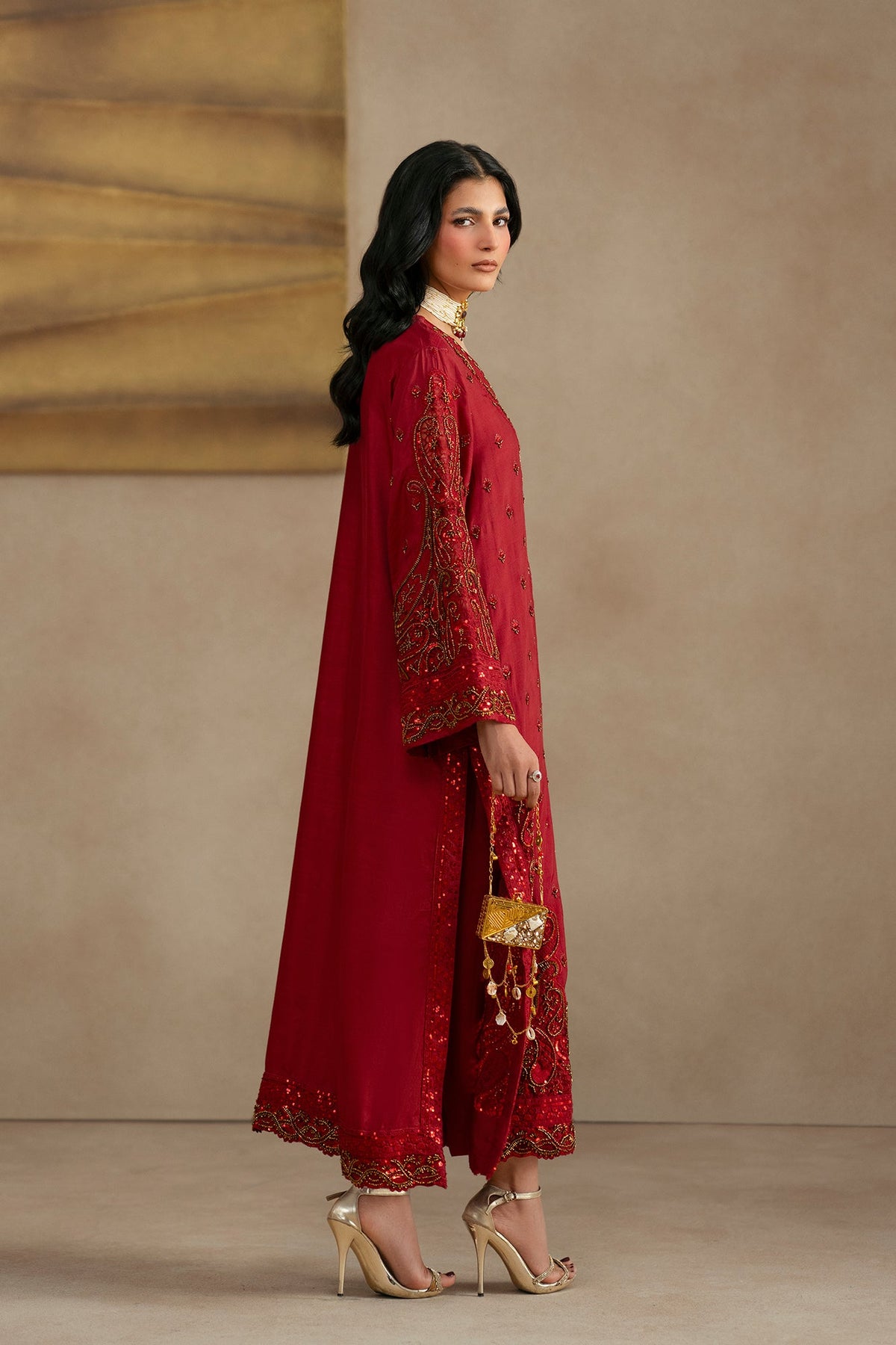 EMBROIDERED SUIT (E1138/104/305)