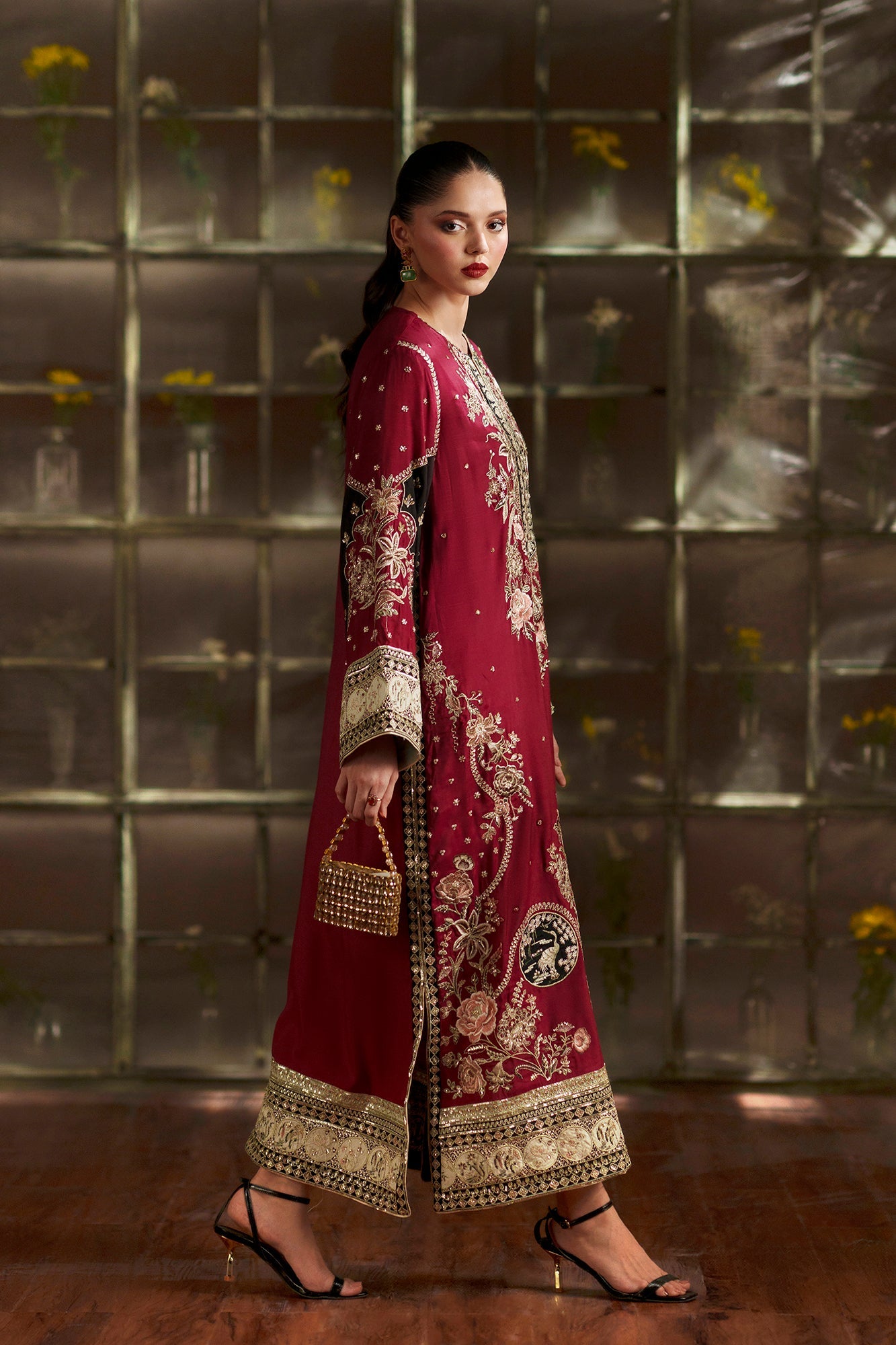 EMBROIDERED KAFTAN (E1149/104/418)